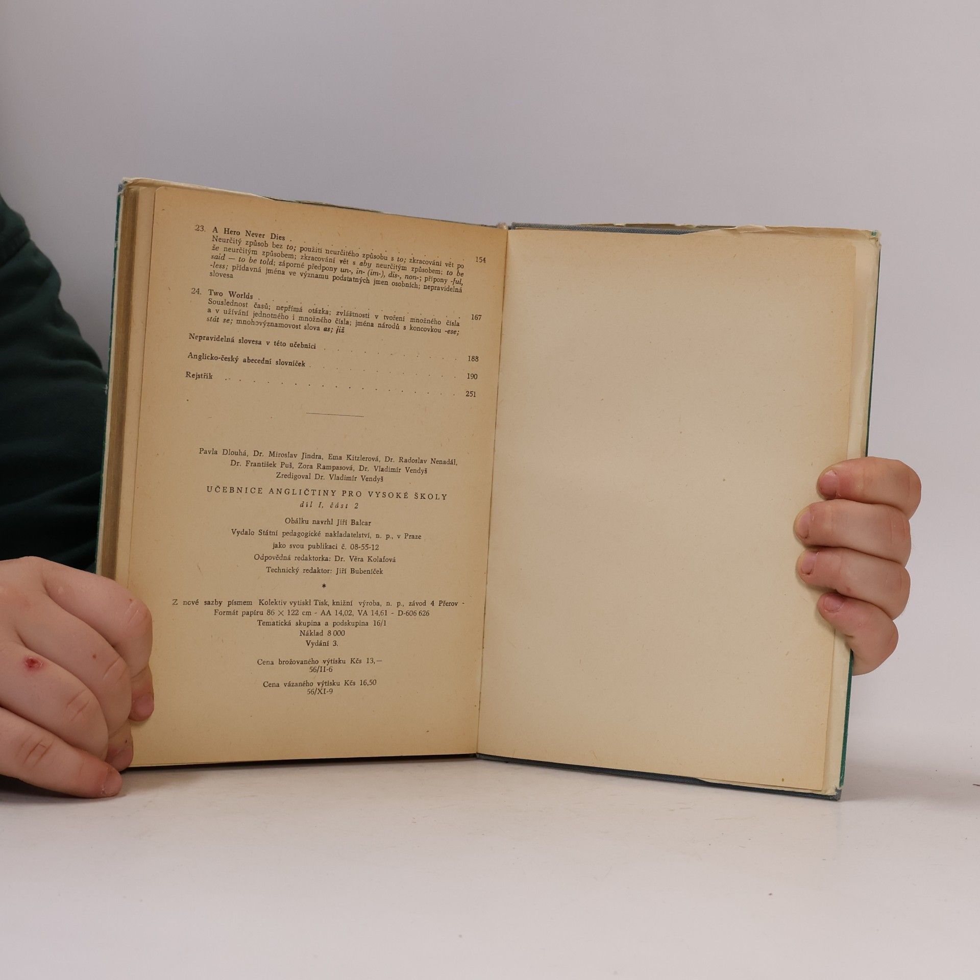 Autorenkollektiv Učebnice angličtiny pro vysoké školy I/2