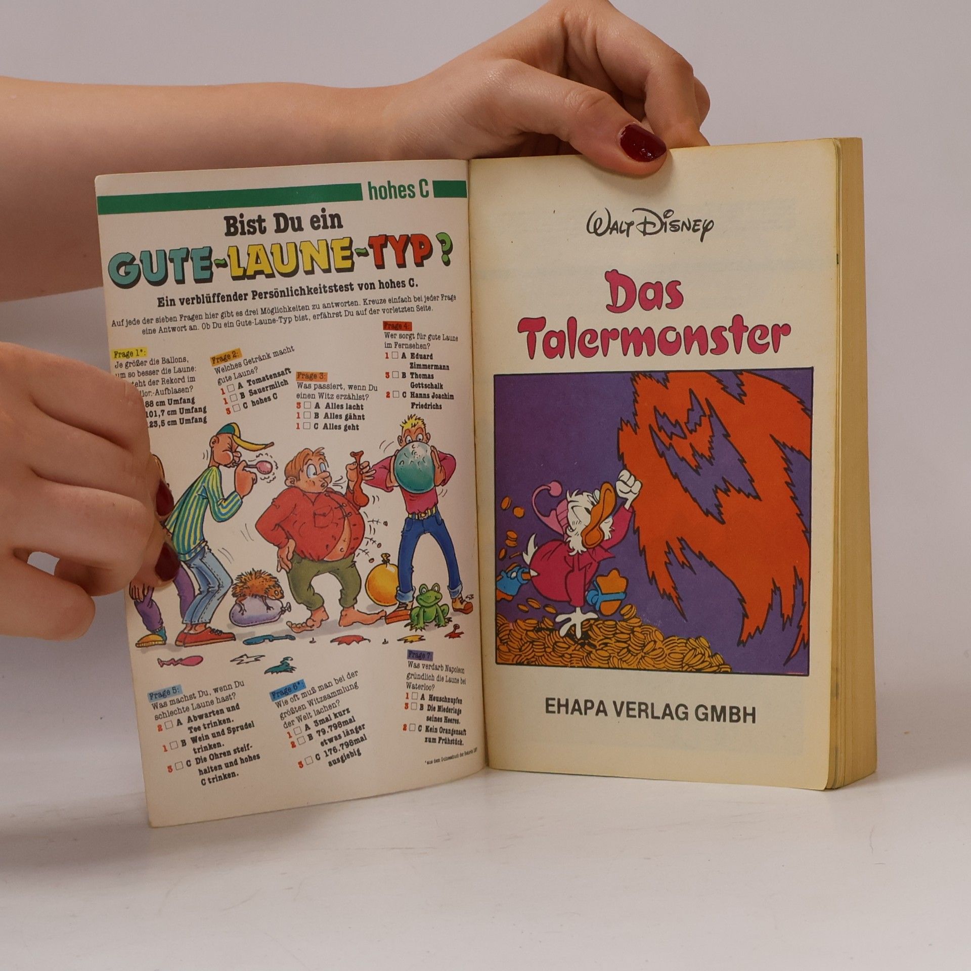 Walt Disney Lustiges Taschenbuch Nr. 145. Das Talermonster