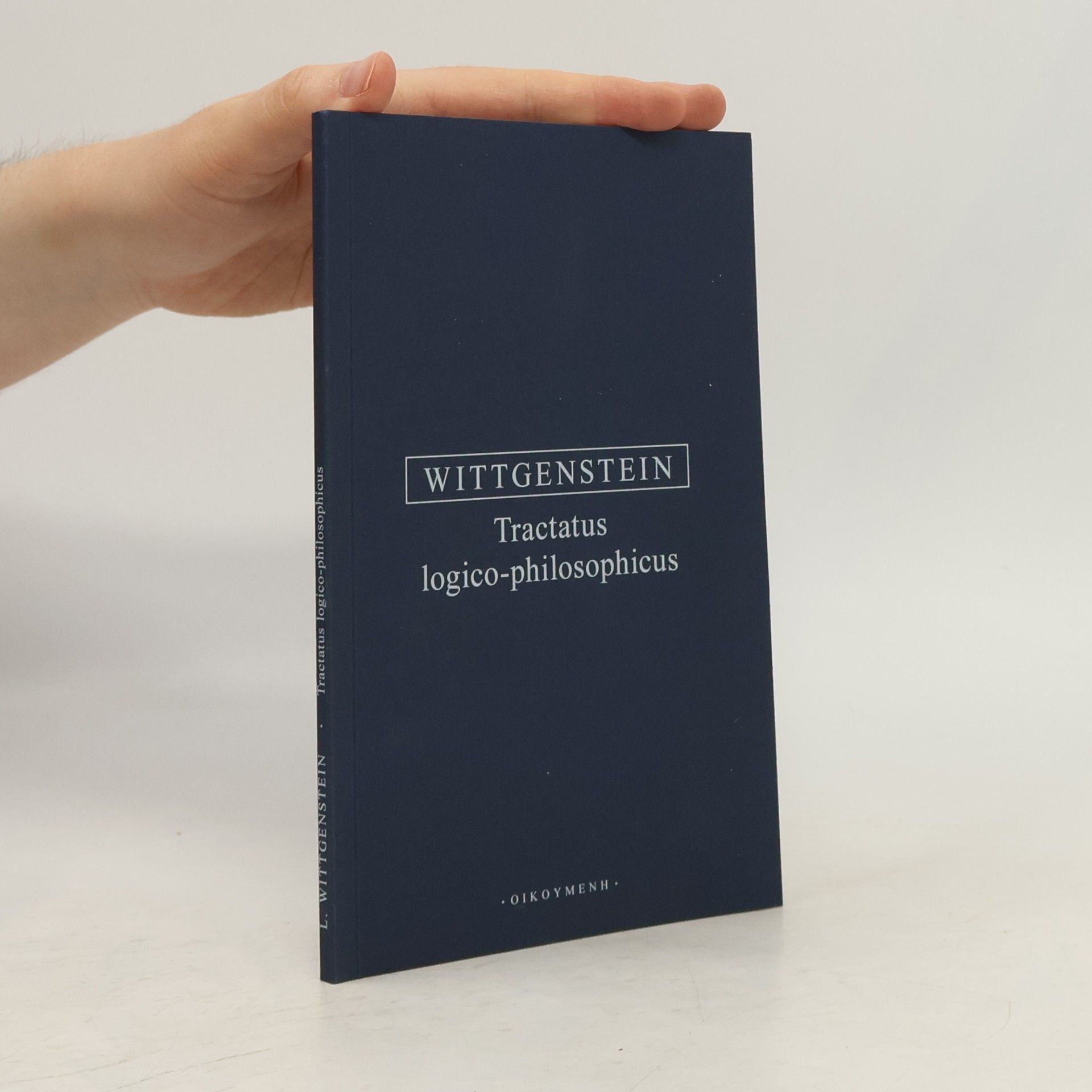 Ludwig Wittgenstein Tractatus logico-philosophicus