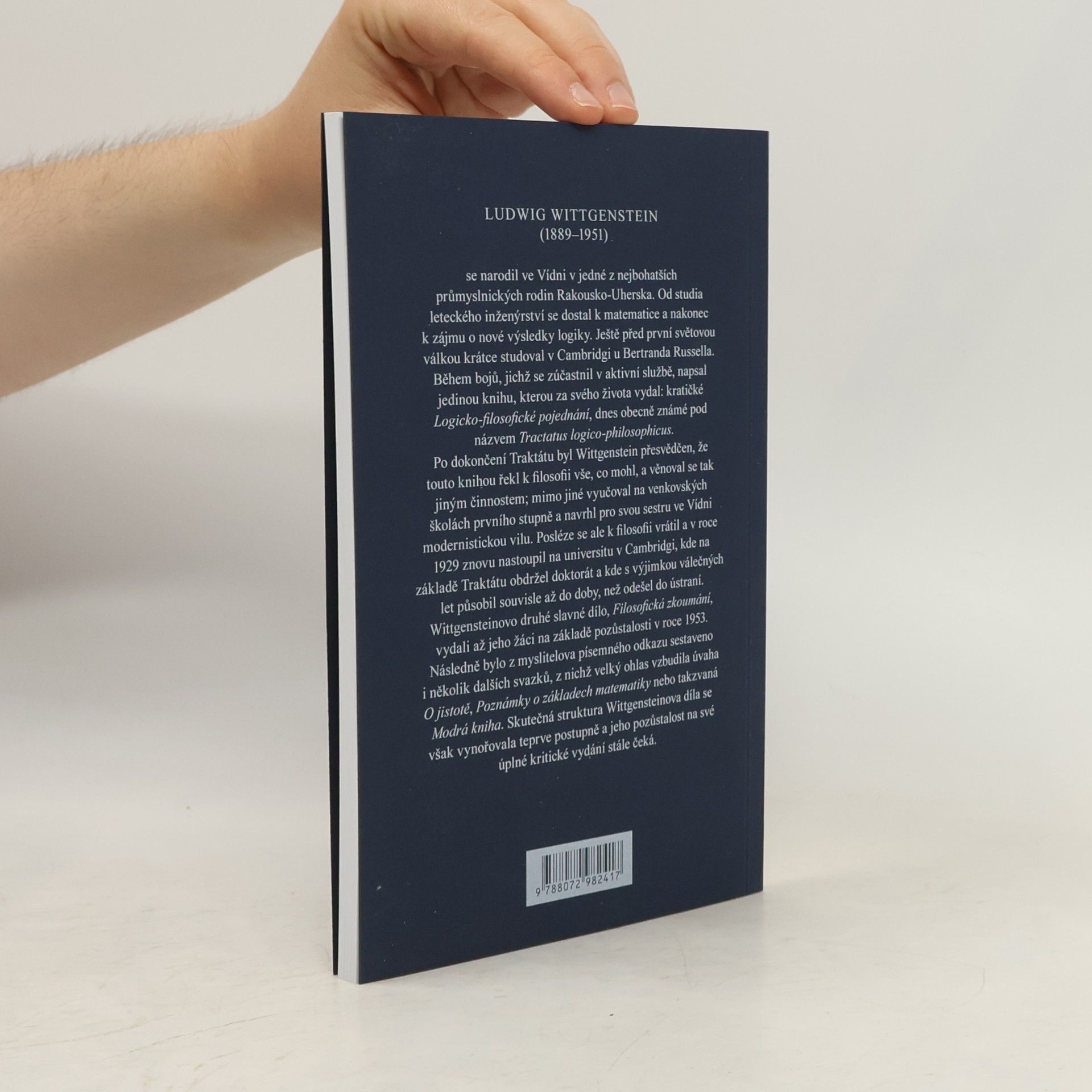 Ludwig Wittgenstein Tractatus logico-philosophicus