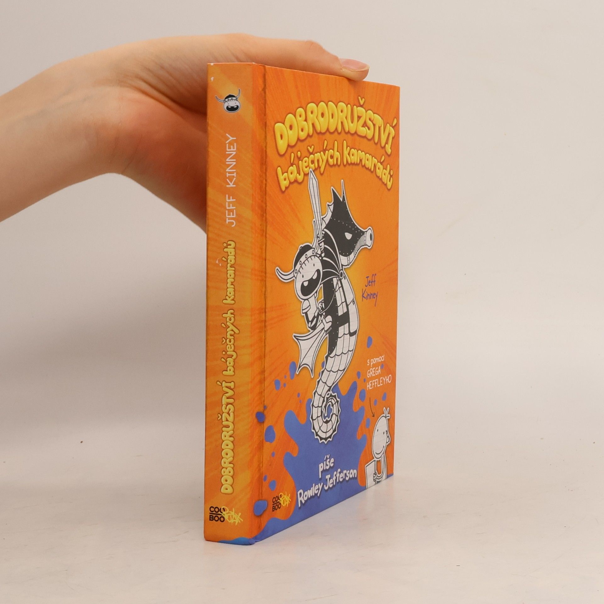 Jeff Kinney Dobrodružství báječných kamarádů. Píše Rowley Jefferson