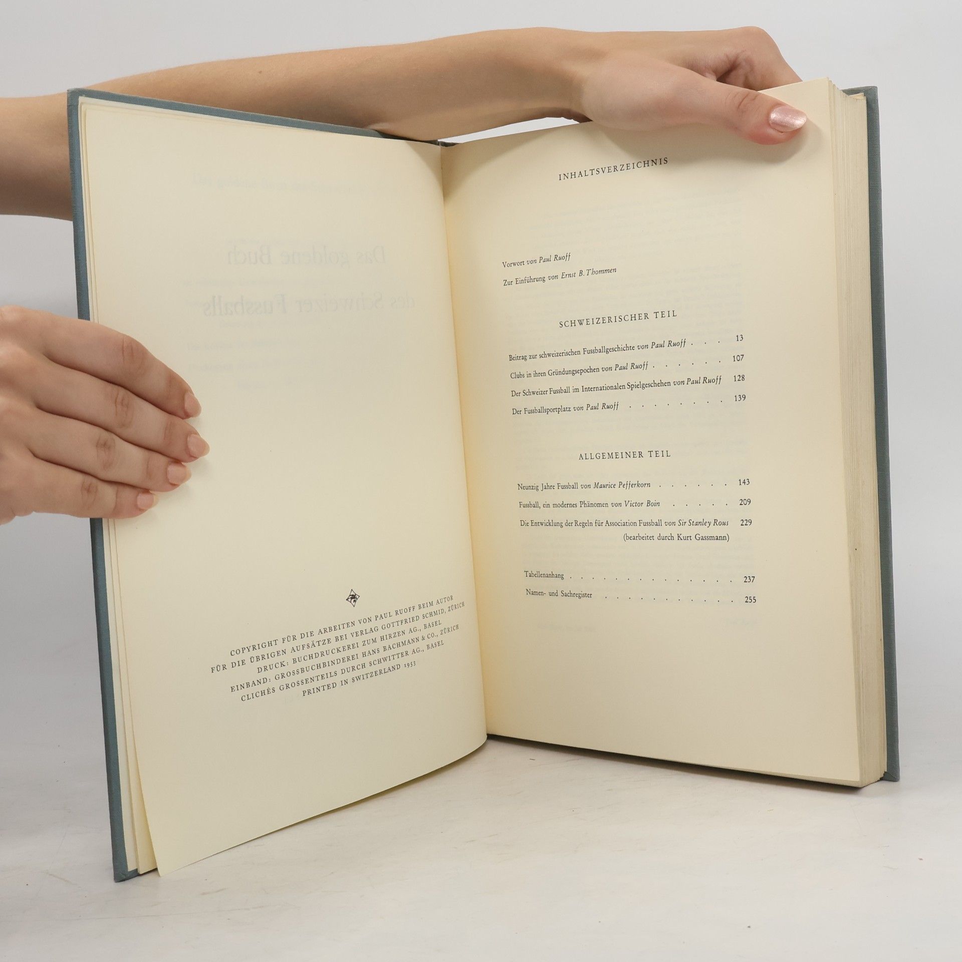 kolektiv Das goldene Buch des schweizer Fussballs