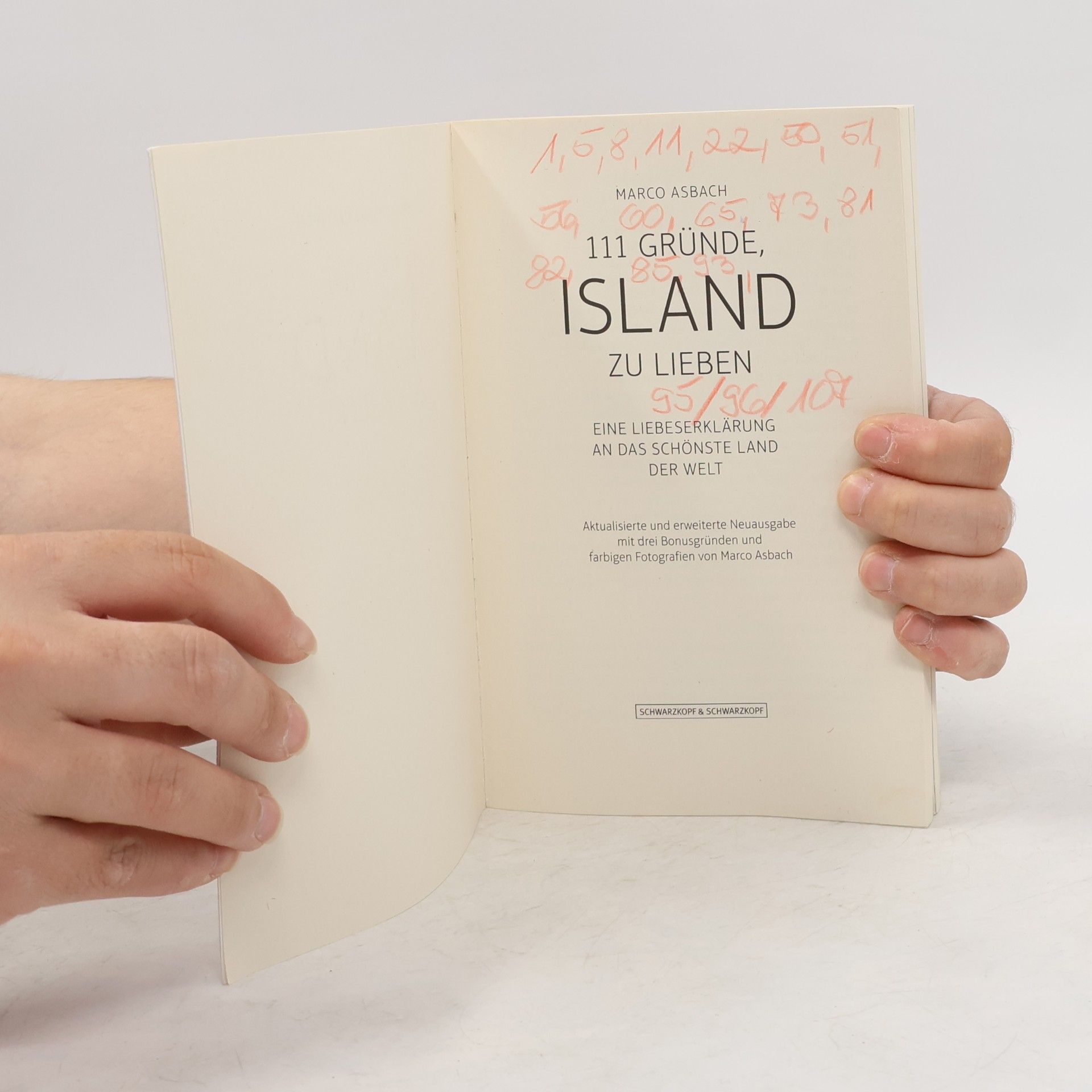 Marco Asbach 111 Gründe, Island zu lieben
