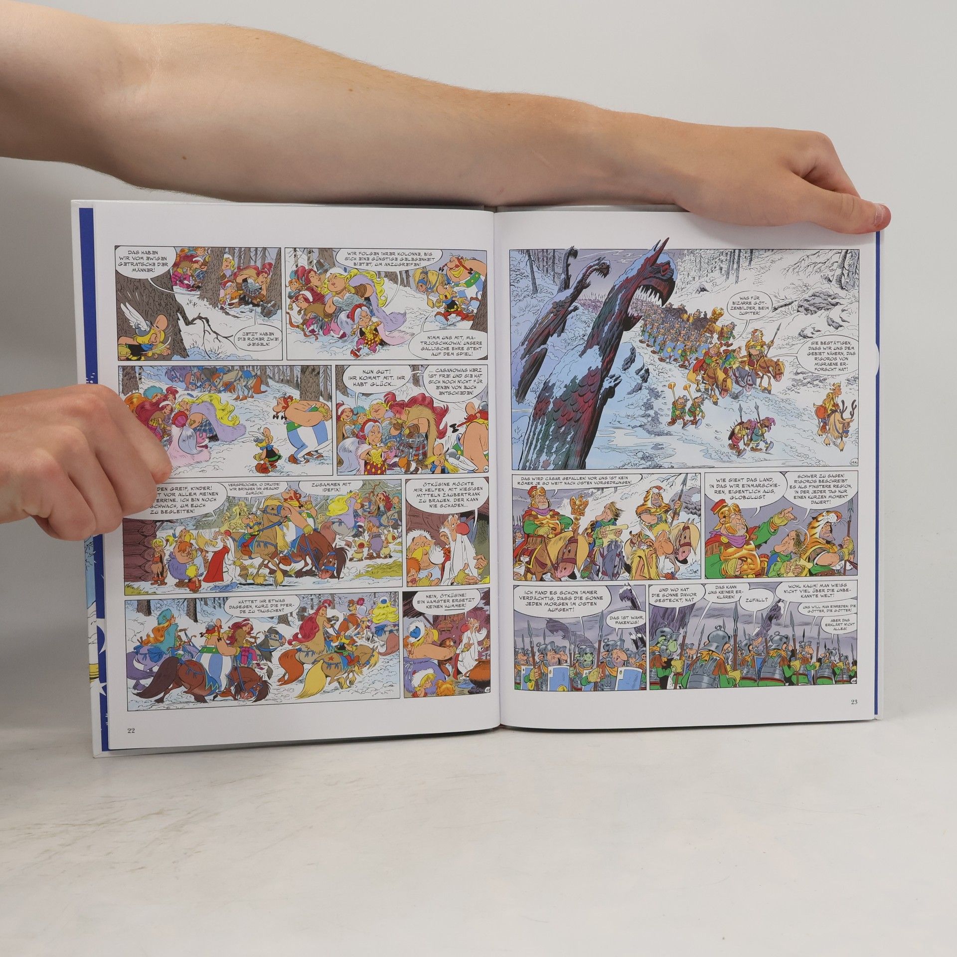 Albert Uderzo Asterix und der Greif
