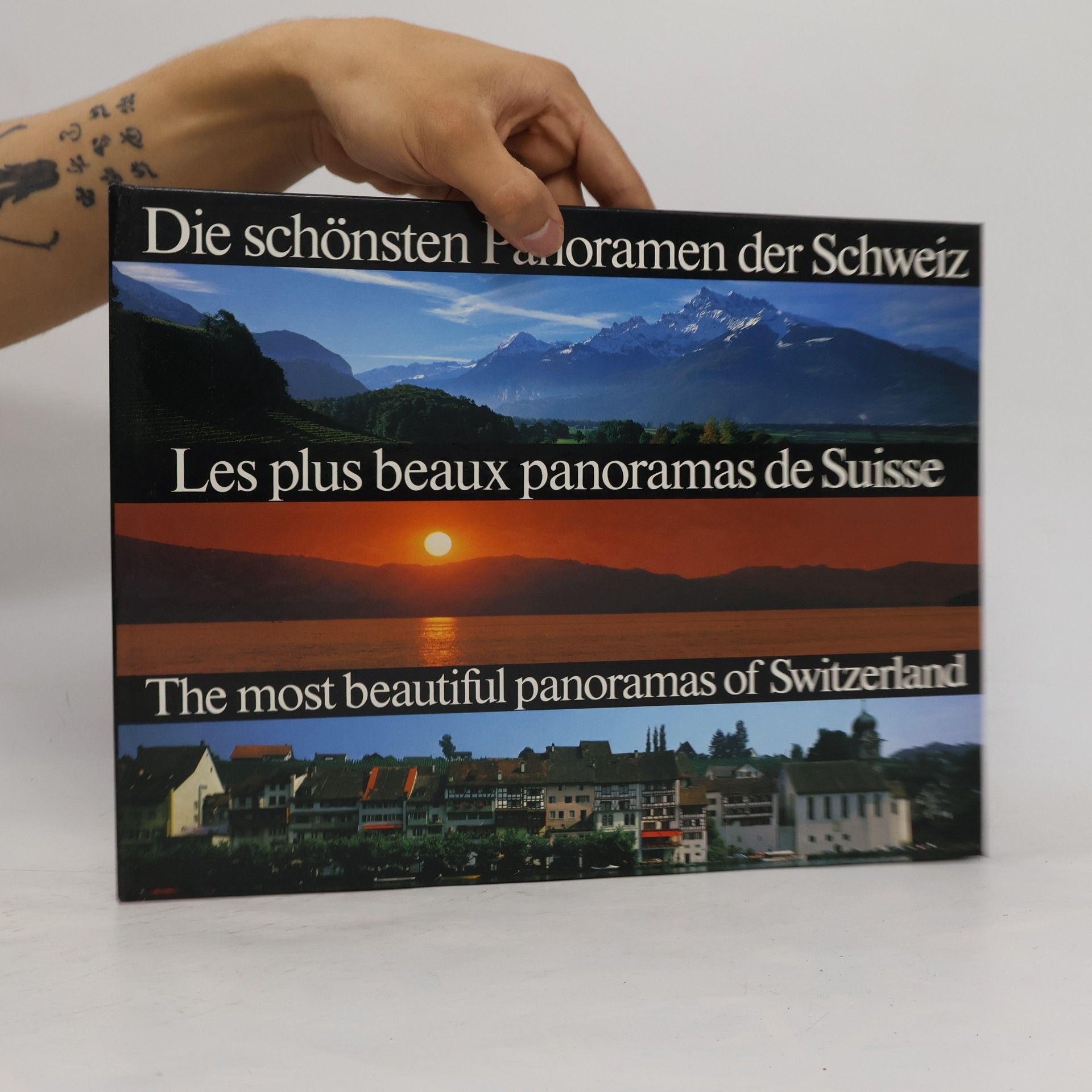 Kolektiv autorů Die schönsten Panoramen der Schweiz. Les plus beaux panoramas de Suisse. The Most Beautiful Panoramas of Switzerland