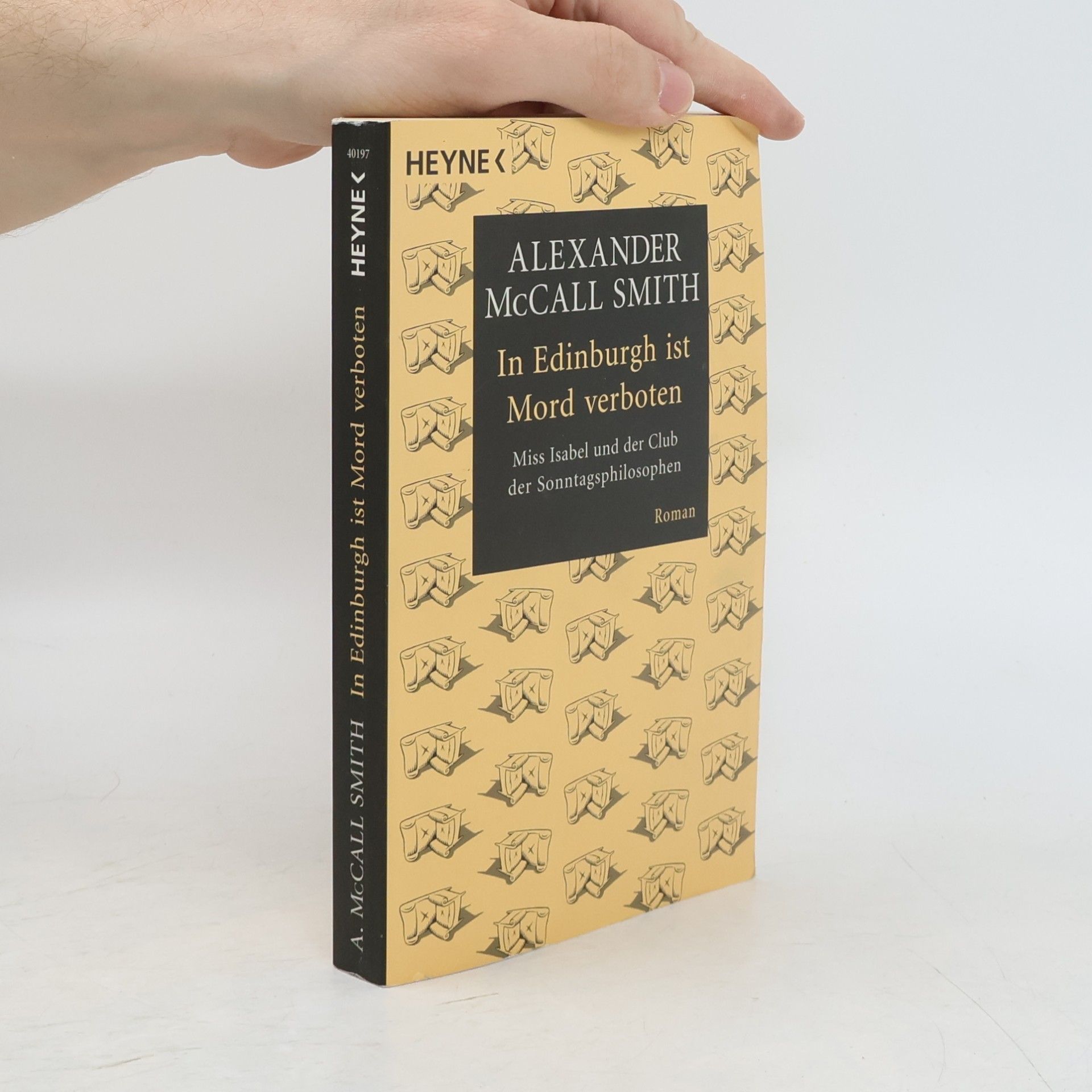 Alexander McCall Smith In Edinburgh ist Mord verboten. Miss Isabel und der Club der Sonntagsphilosophen