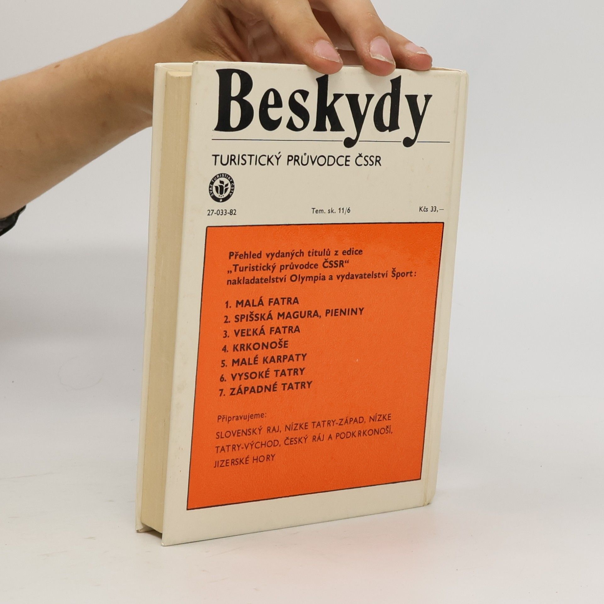 Michal Houba Beskydy. Turistický průvodce ČSSR
