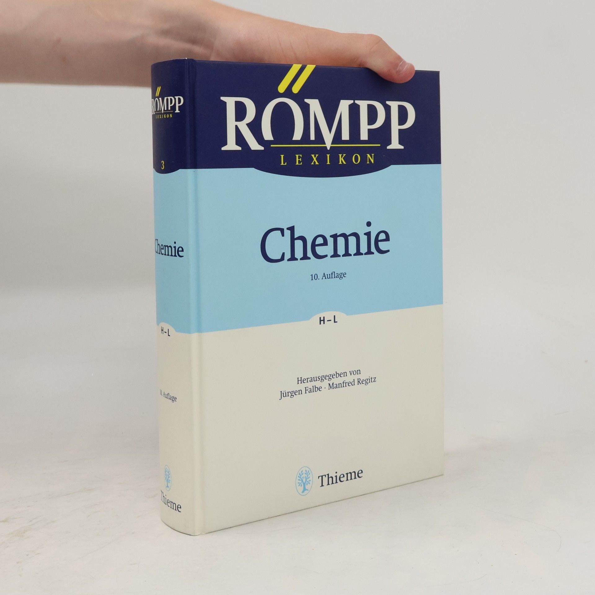 Jürgen Falbe Römpp-Lexikon Chemie