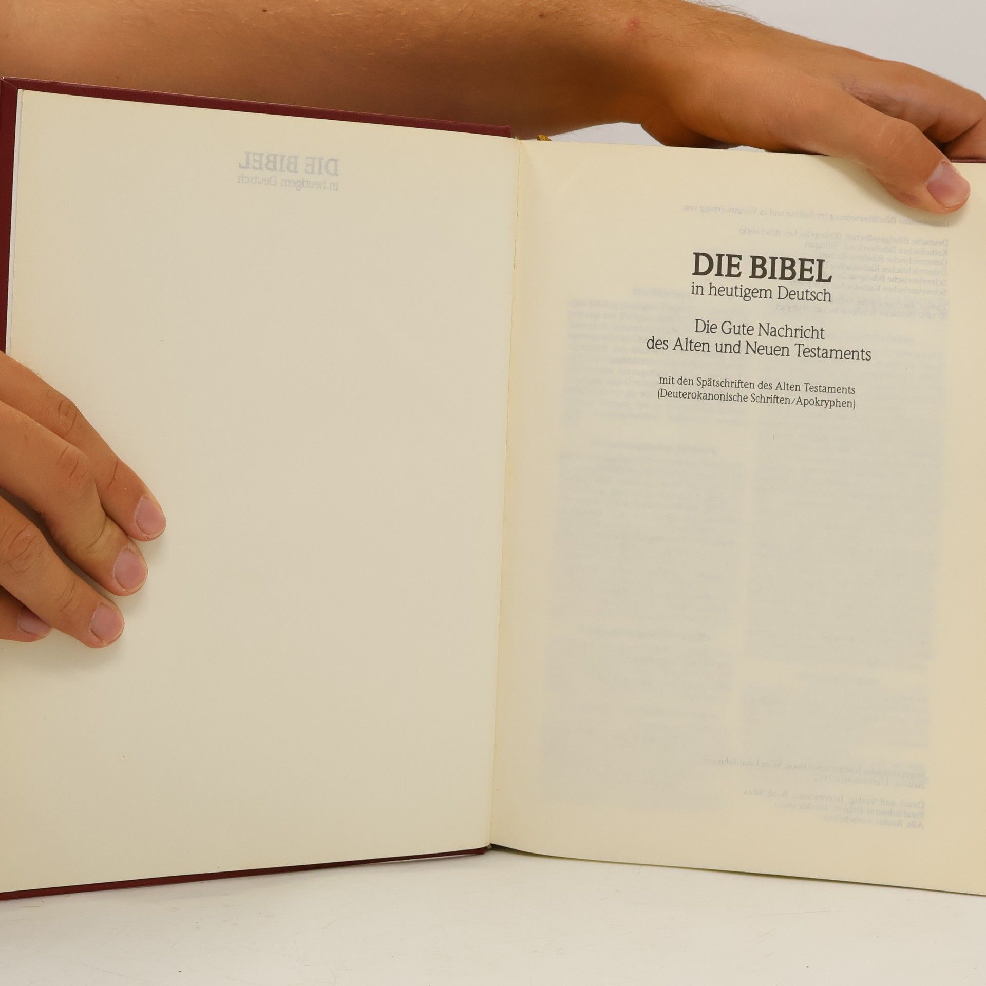 Autorenkollektiv Die Gute Nachricht. Die Bibel in heutigem Deutsch