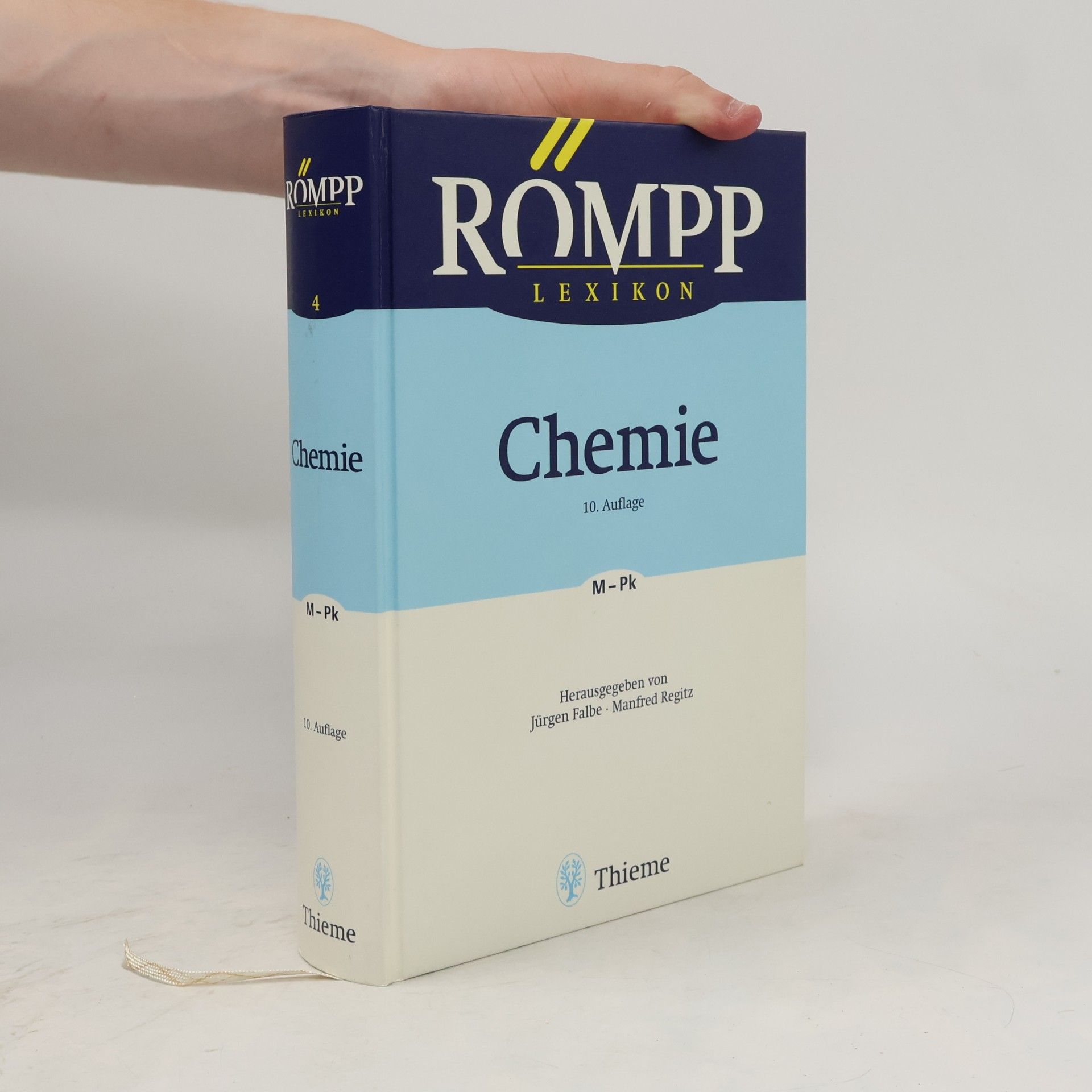 Jürgen Falbe Römpp-Lexikon Chemie