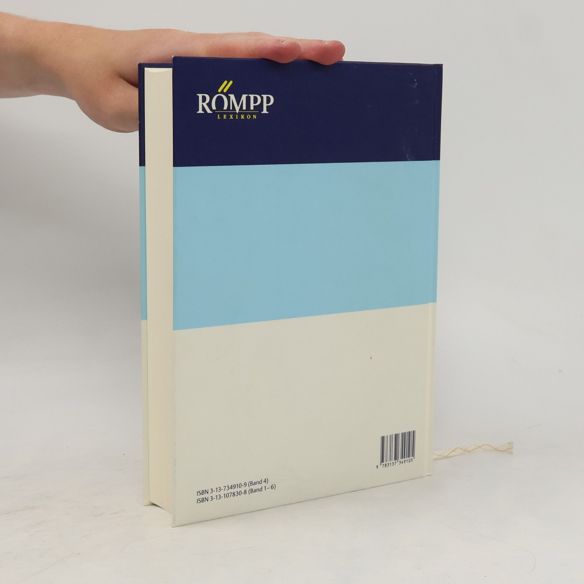 Hermann Römpp Römpp-Lexikon Chemie