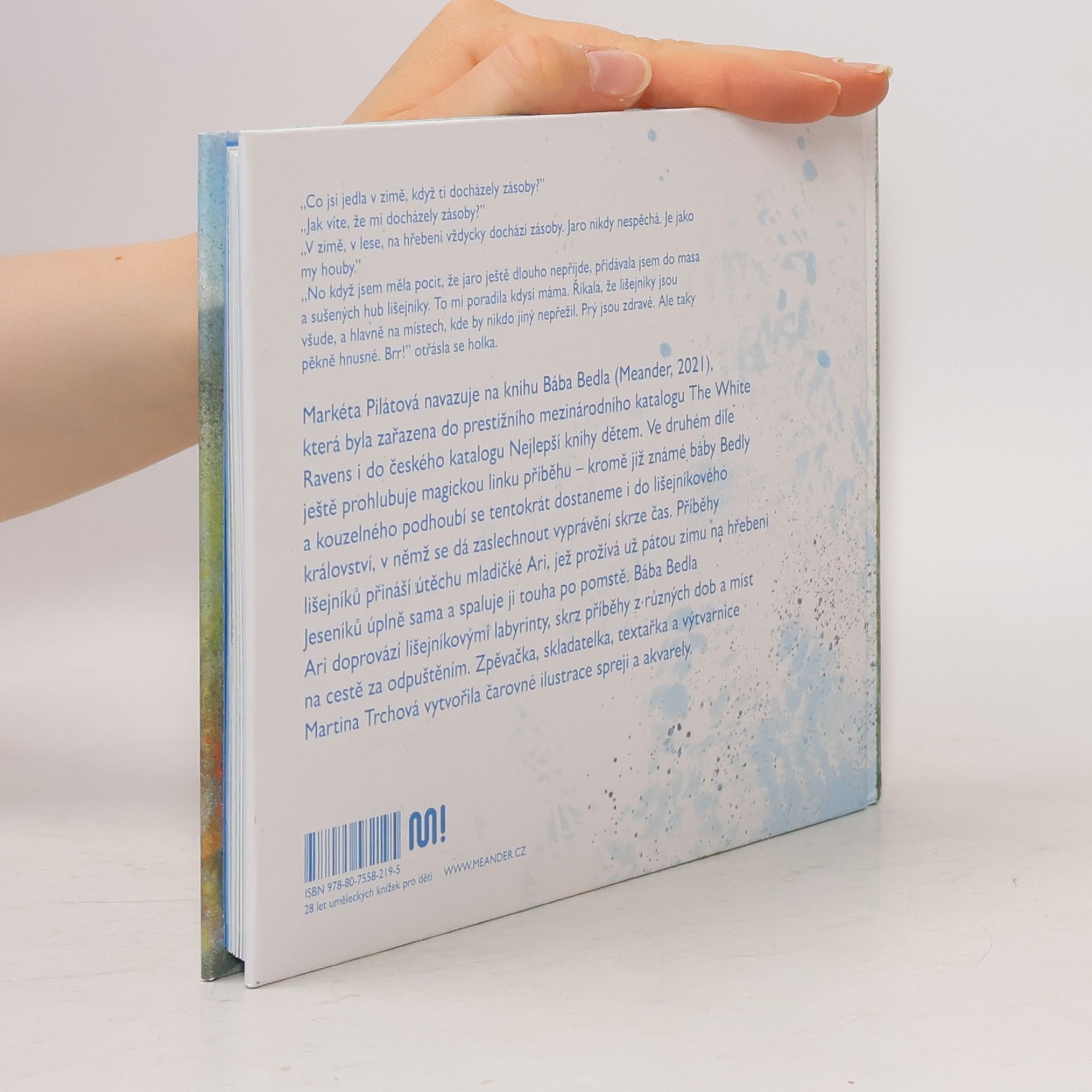 Markéta Pilátová Bába Bedla. Dívka na hřebeni