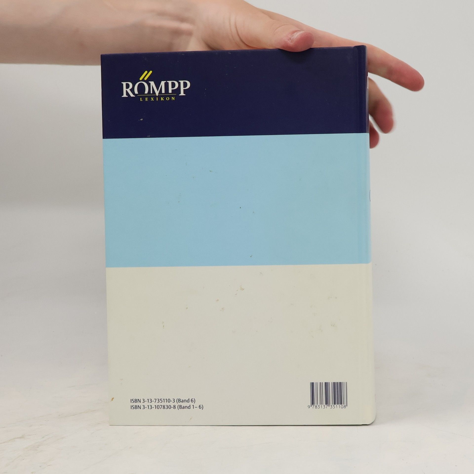 Jürgen Falbe Römpp-Lexikon Chemie