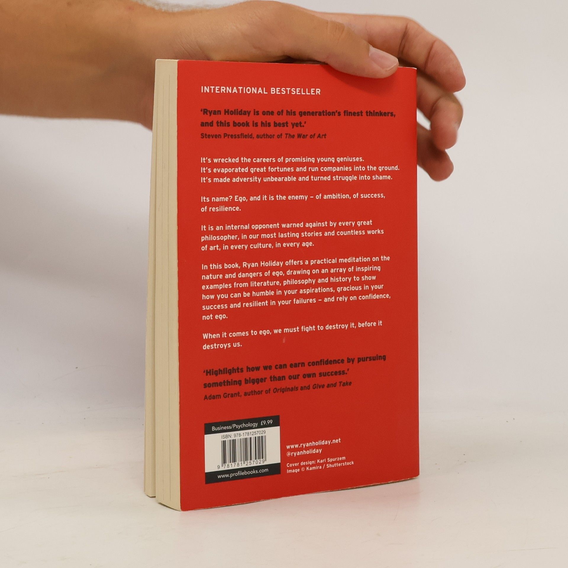 Ryan Holiday Ego is The Enemy