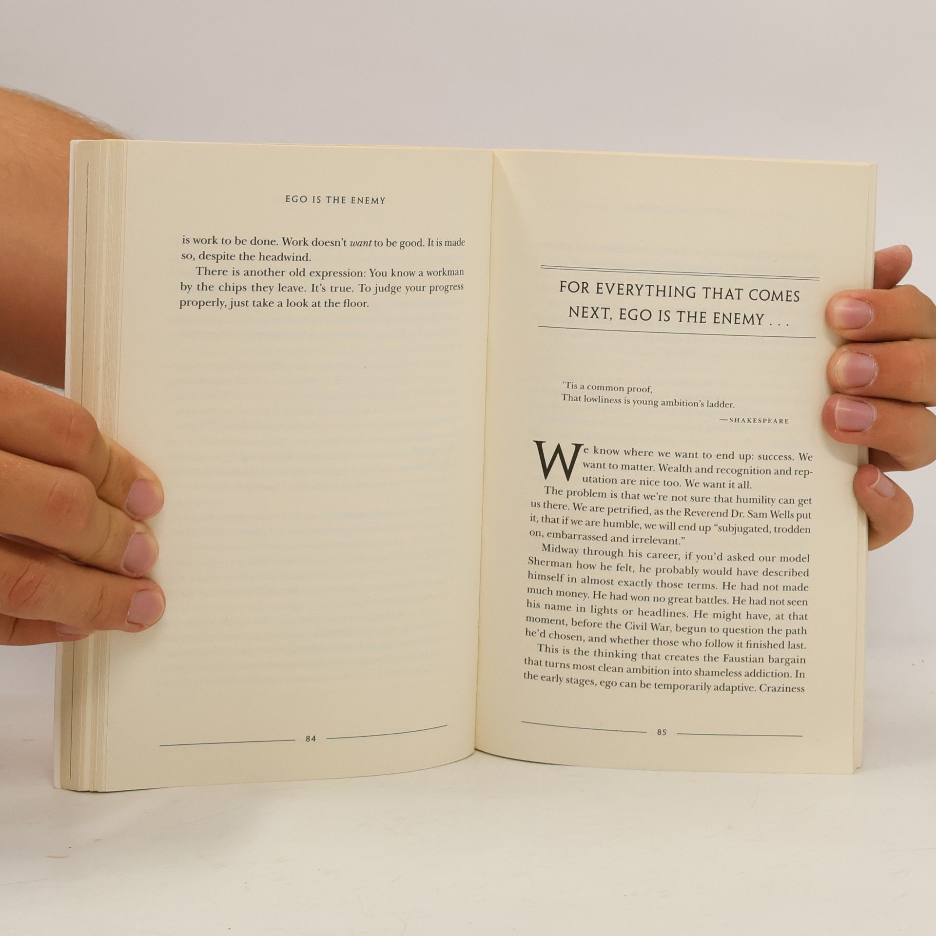 Ryan Holiday Ego is The Enemy