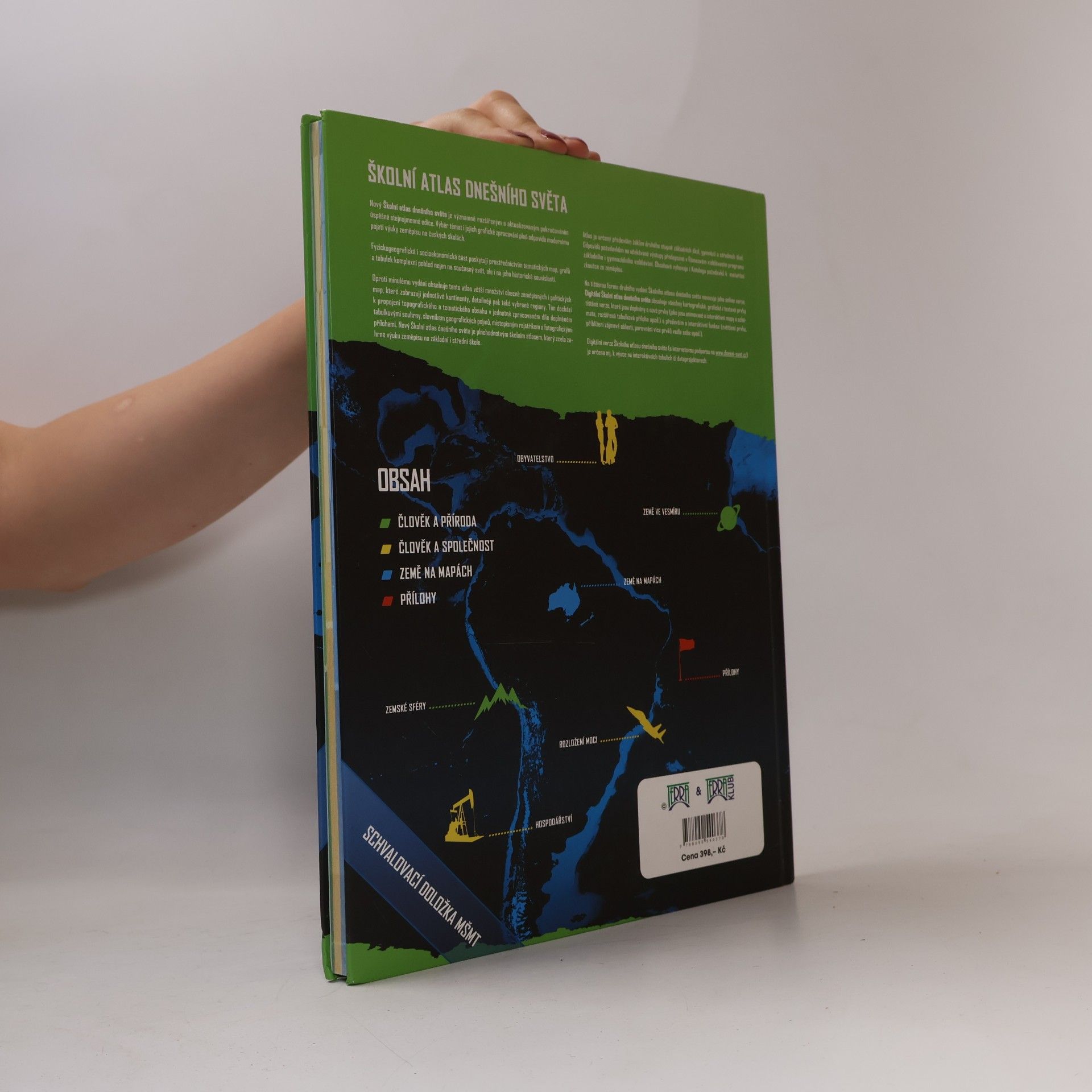 Martin Hanus Školní atlas dnešního světa