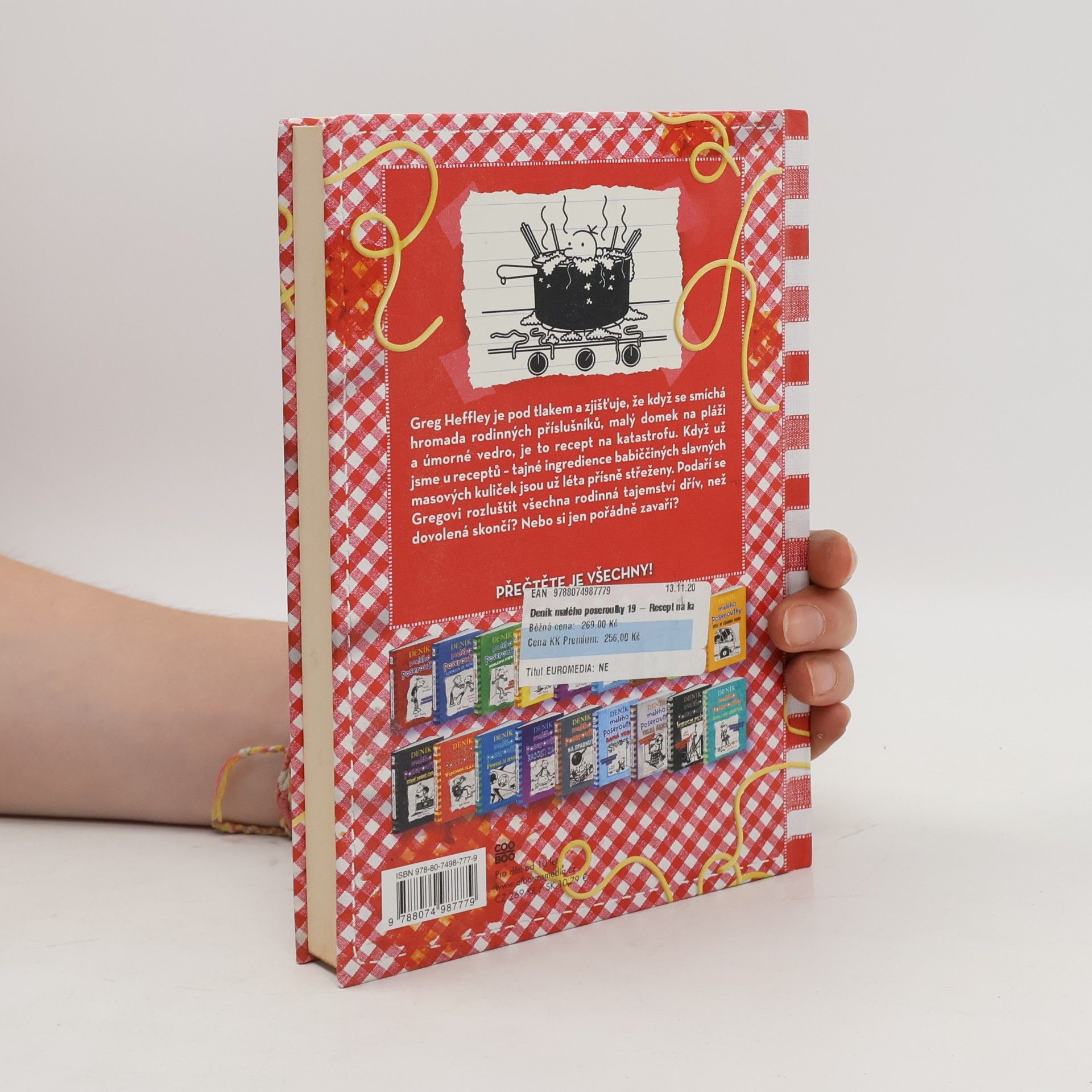 Jeff Kinney Deník malého poseroutky 19. Recept na katastrofu