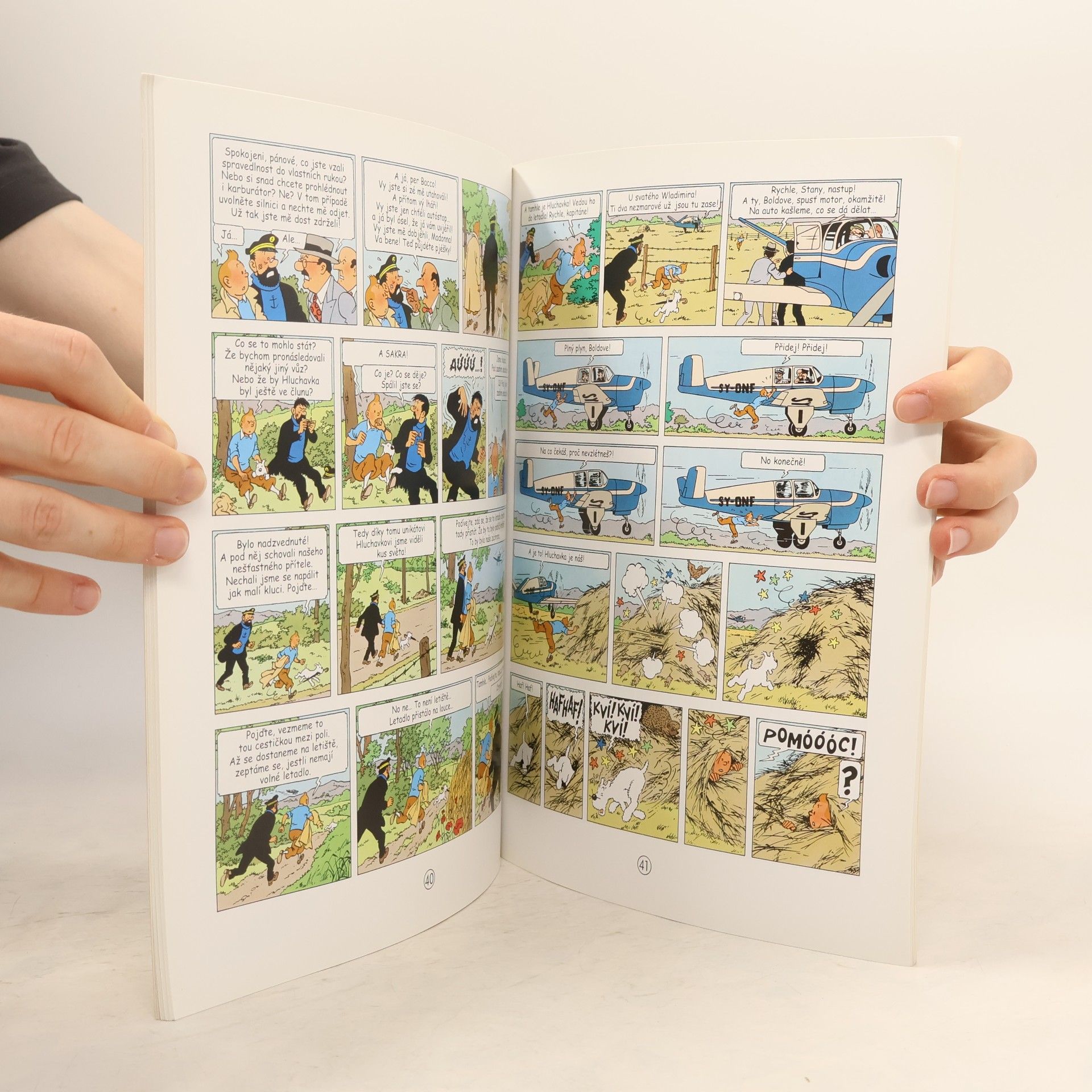 Hergé Případ Hluchavka