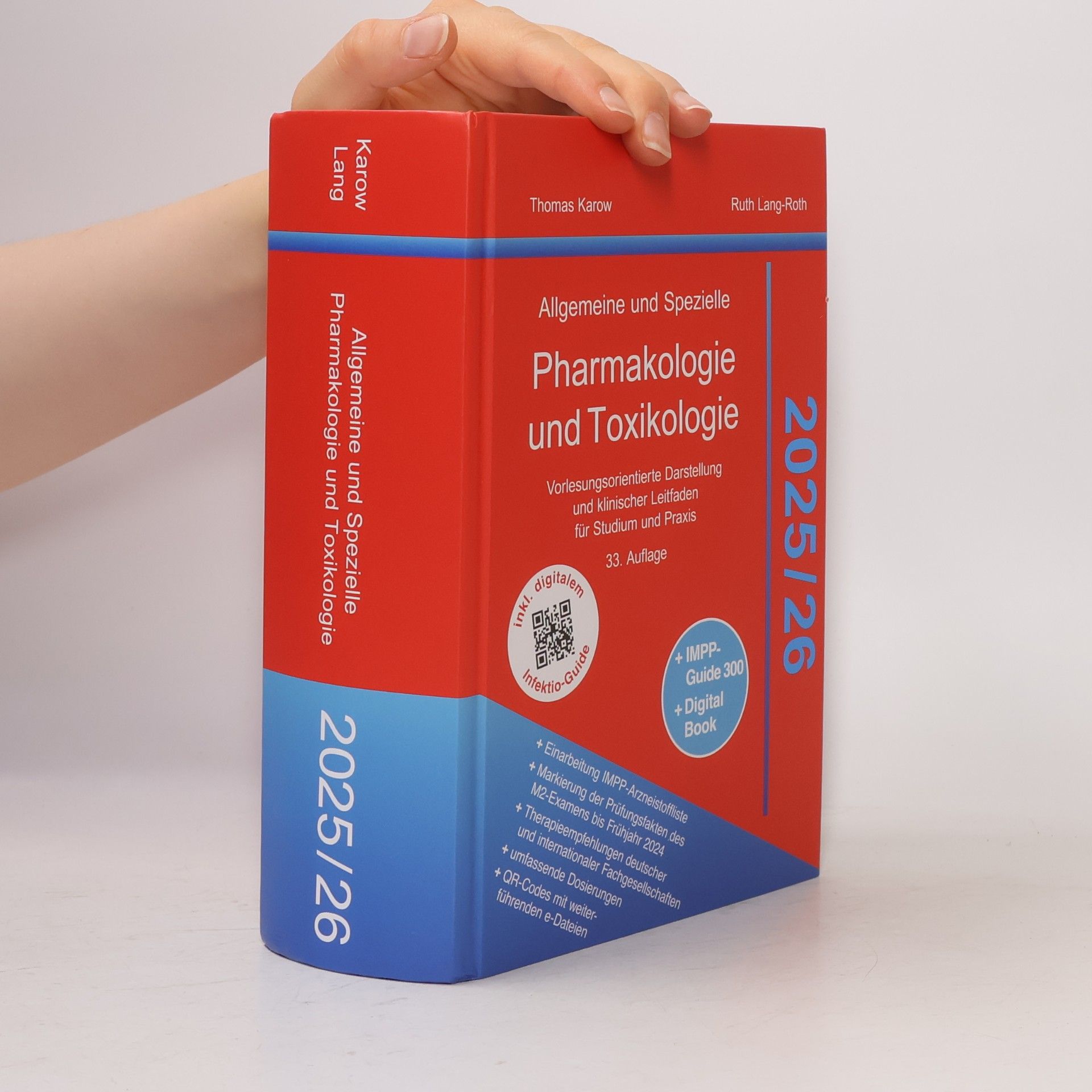 Thomas Karow Allgemeine und Spezielle Pharmakologie und Toxikologie 2024/25