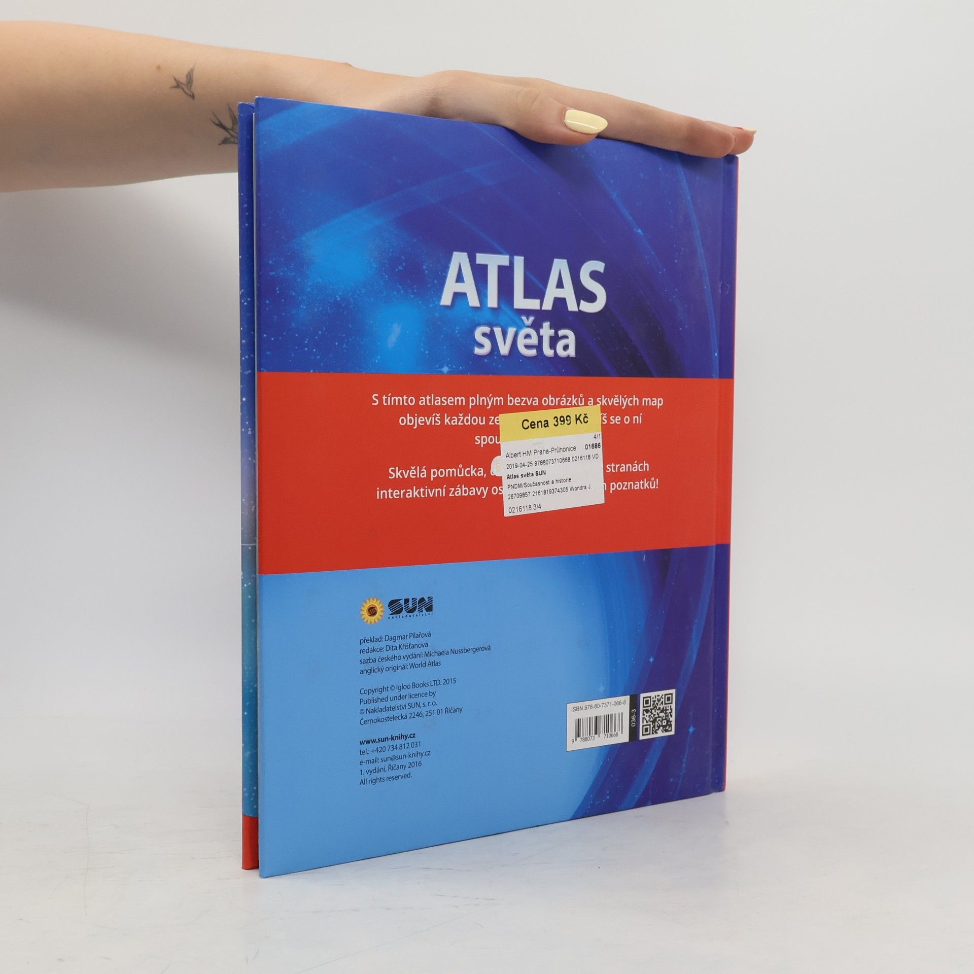 Dagnar Pilařová Dětský atlas světa