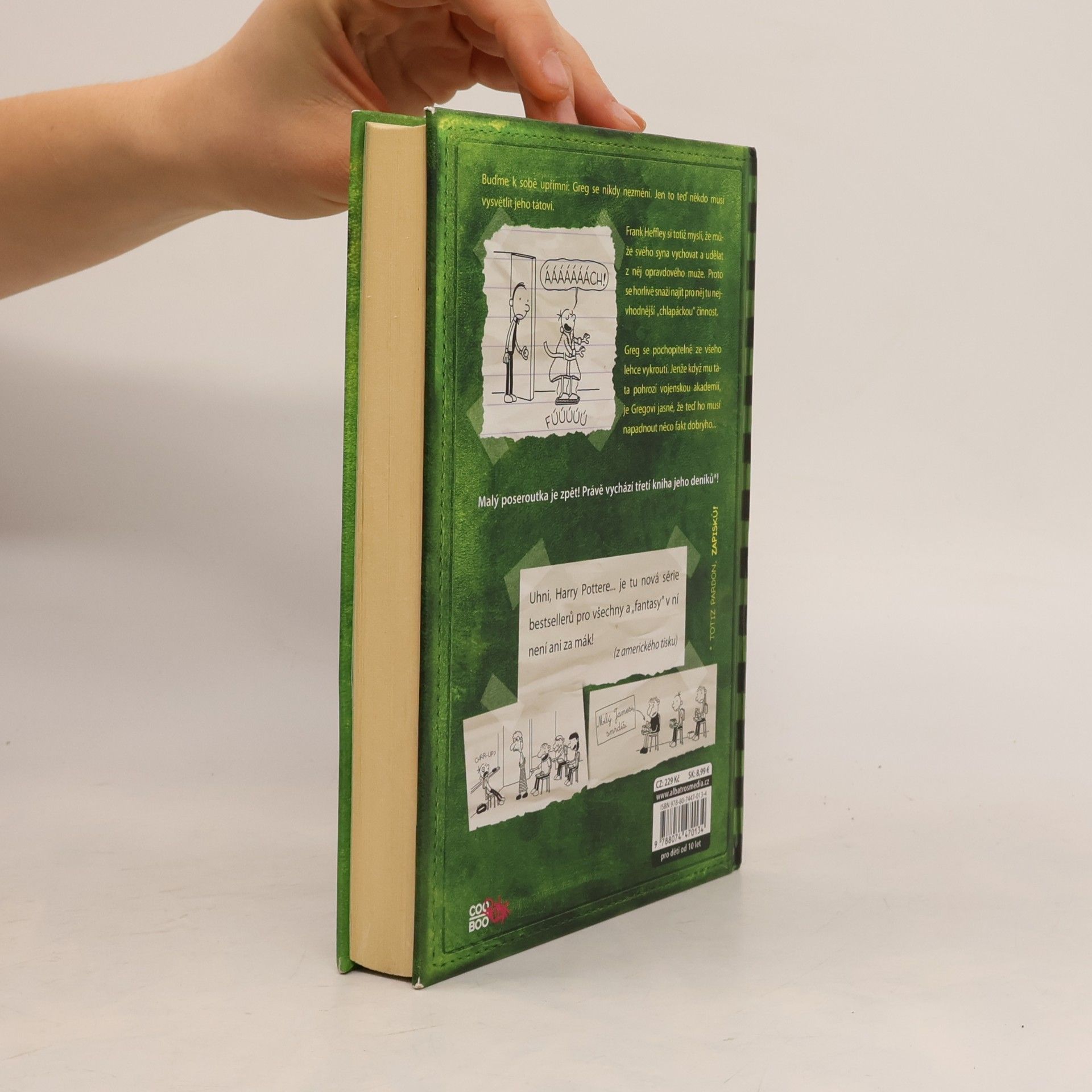 Jeff Kinney Deník malého poseroutky 3. Poslední kapka
