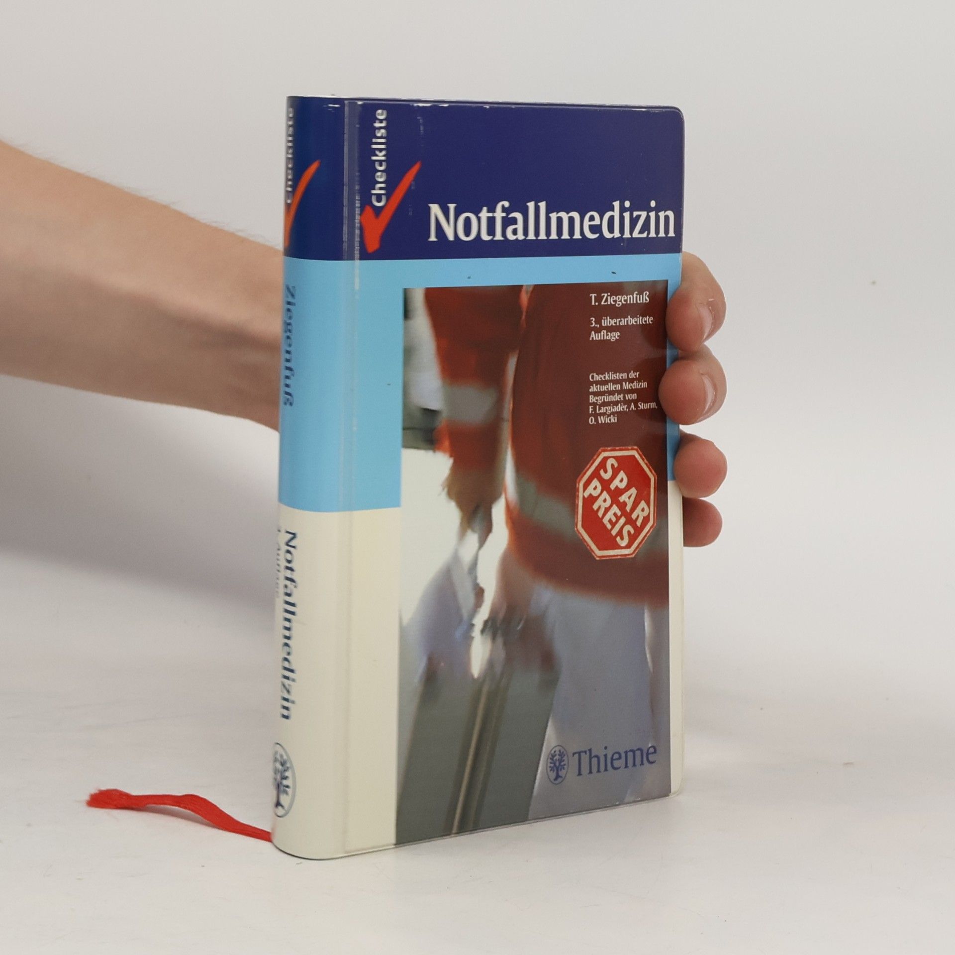 Thomas Ziegenfuß Checkliste Notfallmedizin