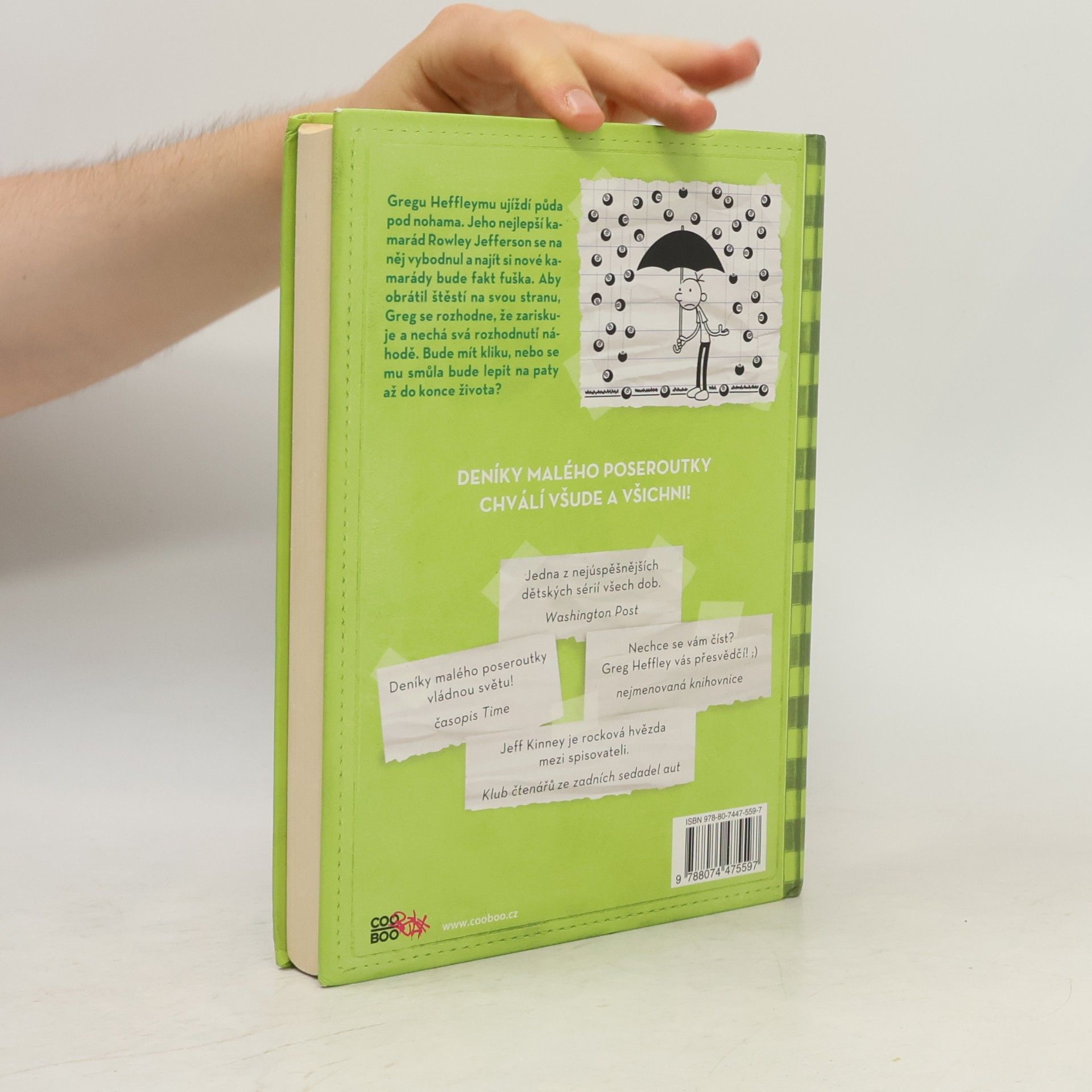 Jeff Kinney Deník malého poseroutky 8. Fakt smůla