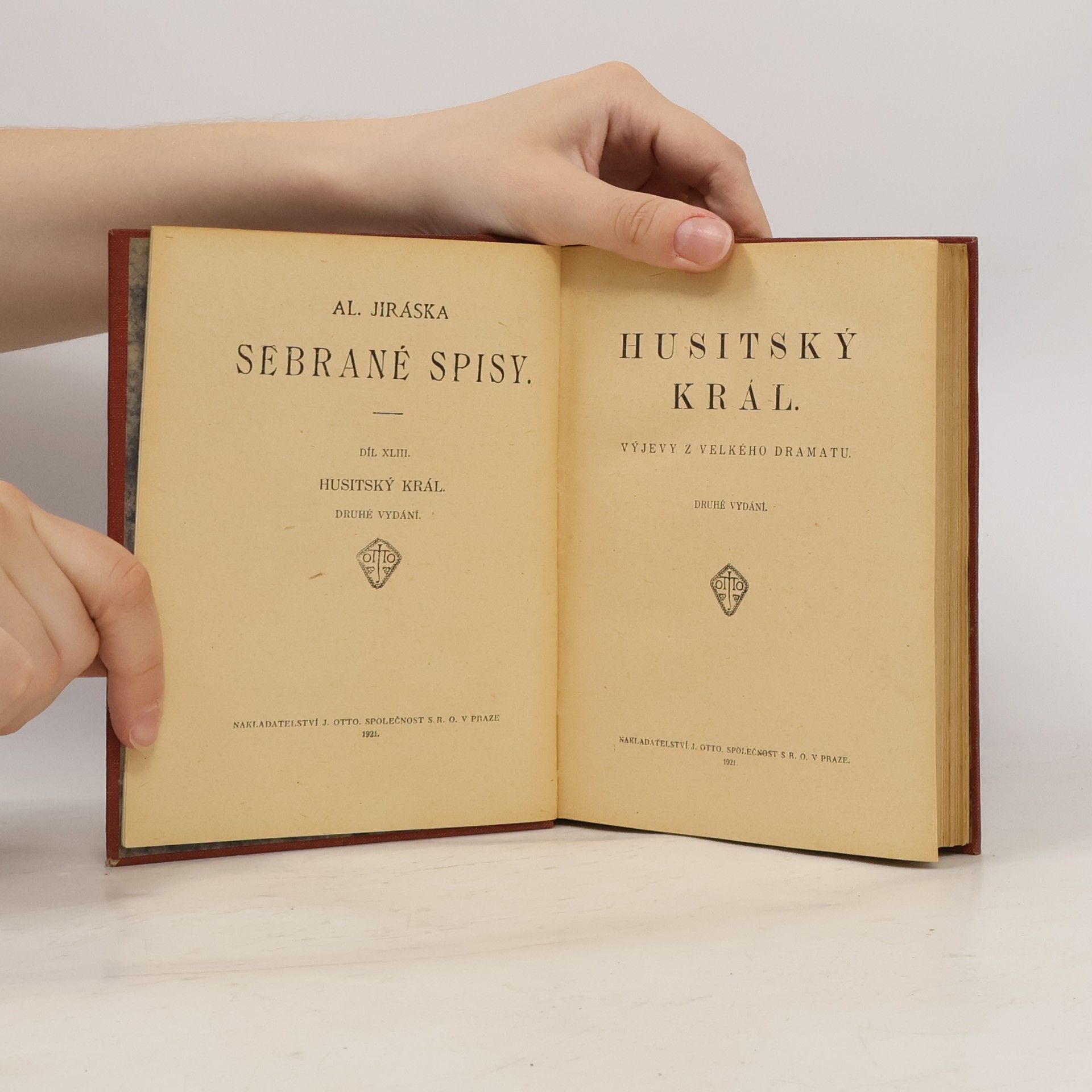 Alois Jirásek Al. Jiráska sebrané spisy - díl XLIII. - Husitský král