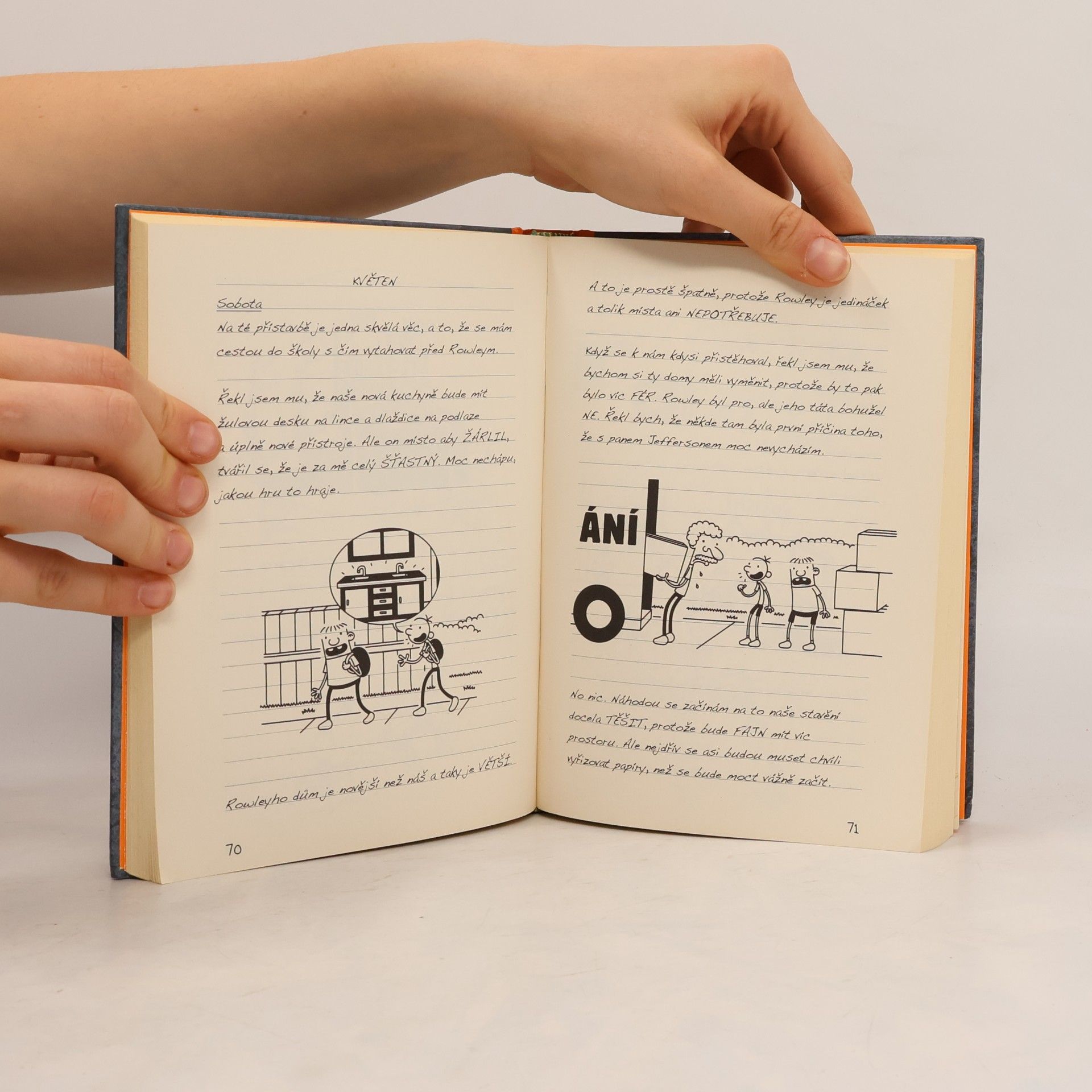 Jeff Kinney Deník malého poseroutky 14. Na spadnutí