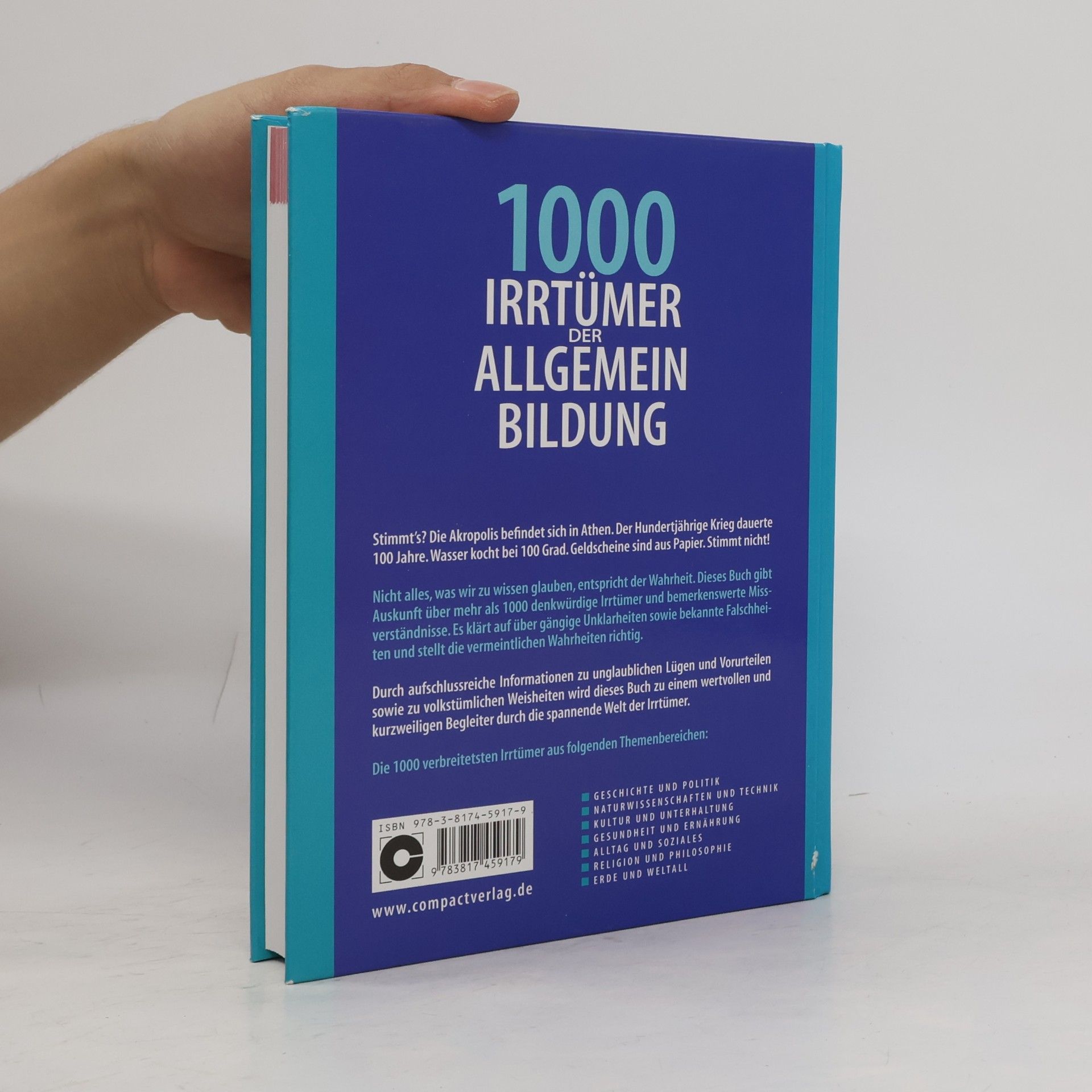 Christa Pöppelmann 1000 Irrtümer der Allgemein-Bildung