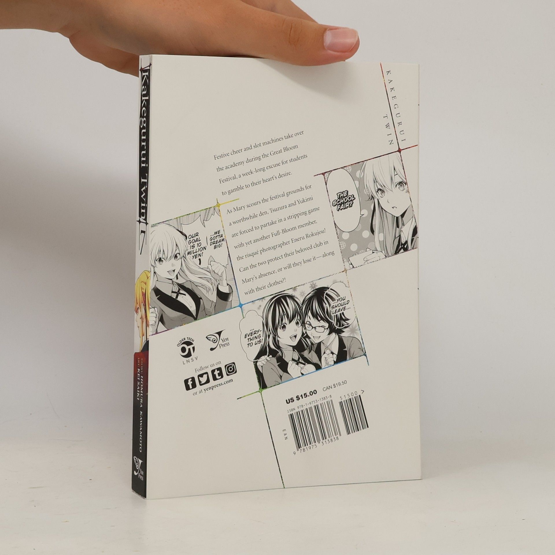 Homura Kawamoto Kakegurui Twin, Vol. 7