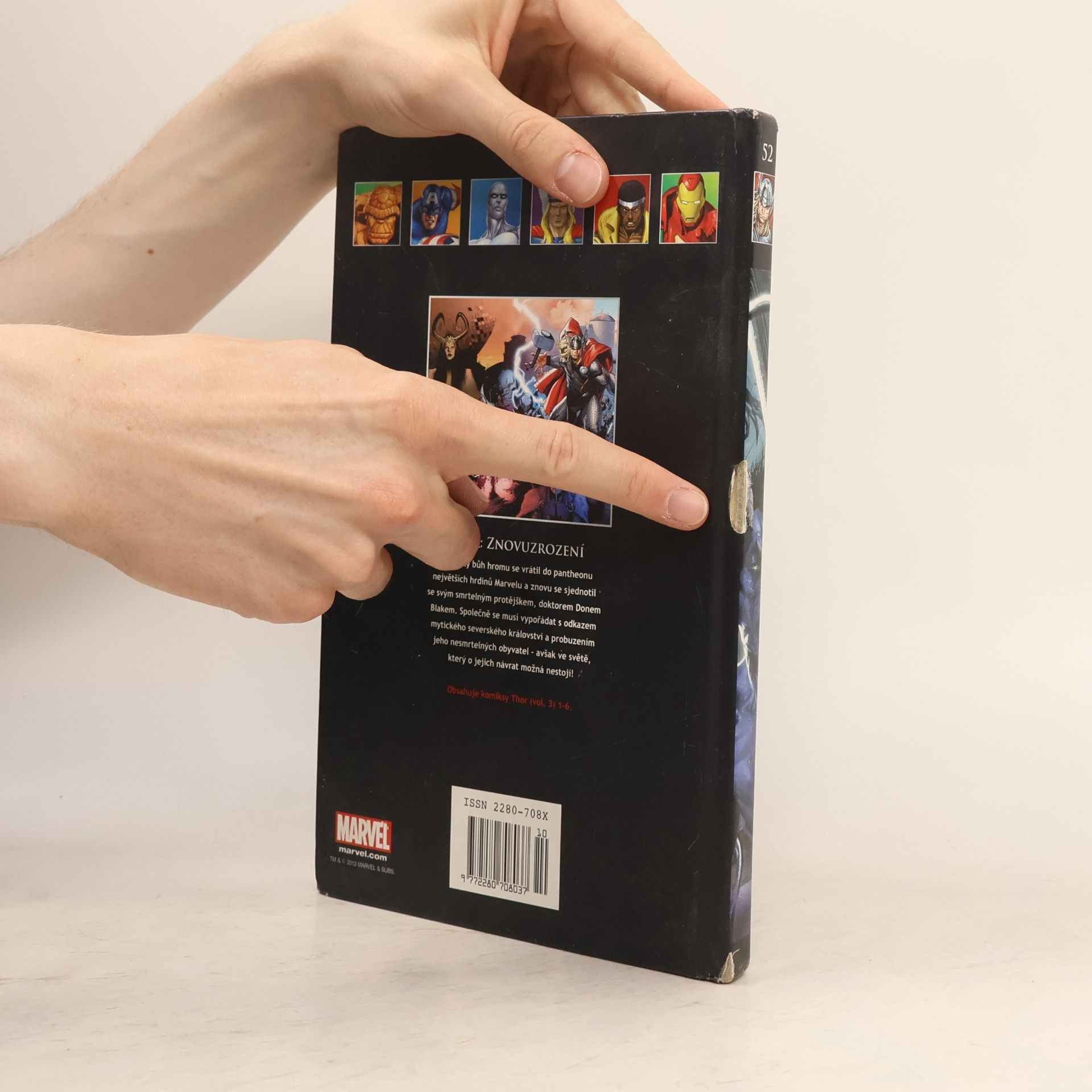 Olivier Coipel Ultimátní komiksový komplet 52. Thor. Znovuzrození