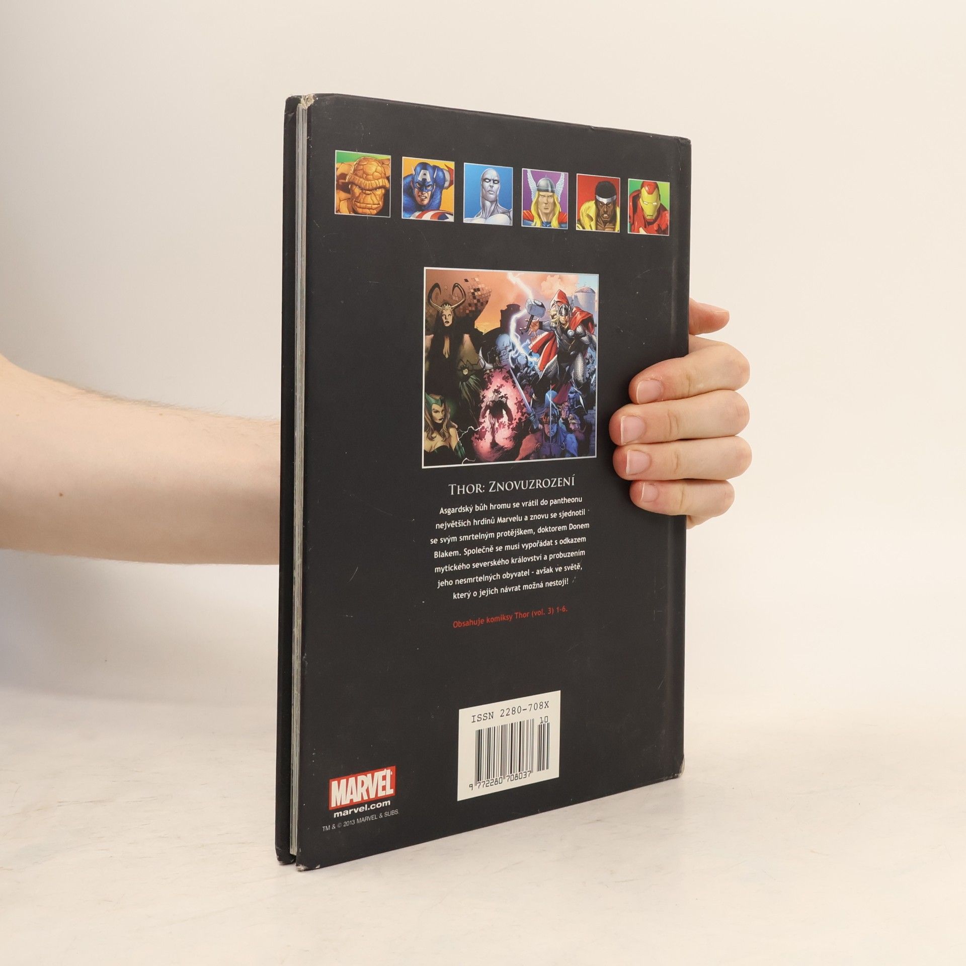 Olivier Coipel Ultimátní komiksový komplet 52. Thor. Znovuzrození