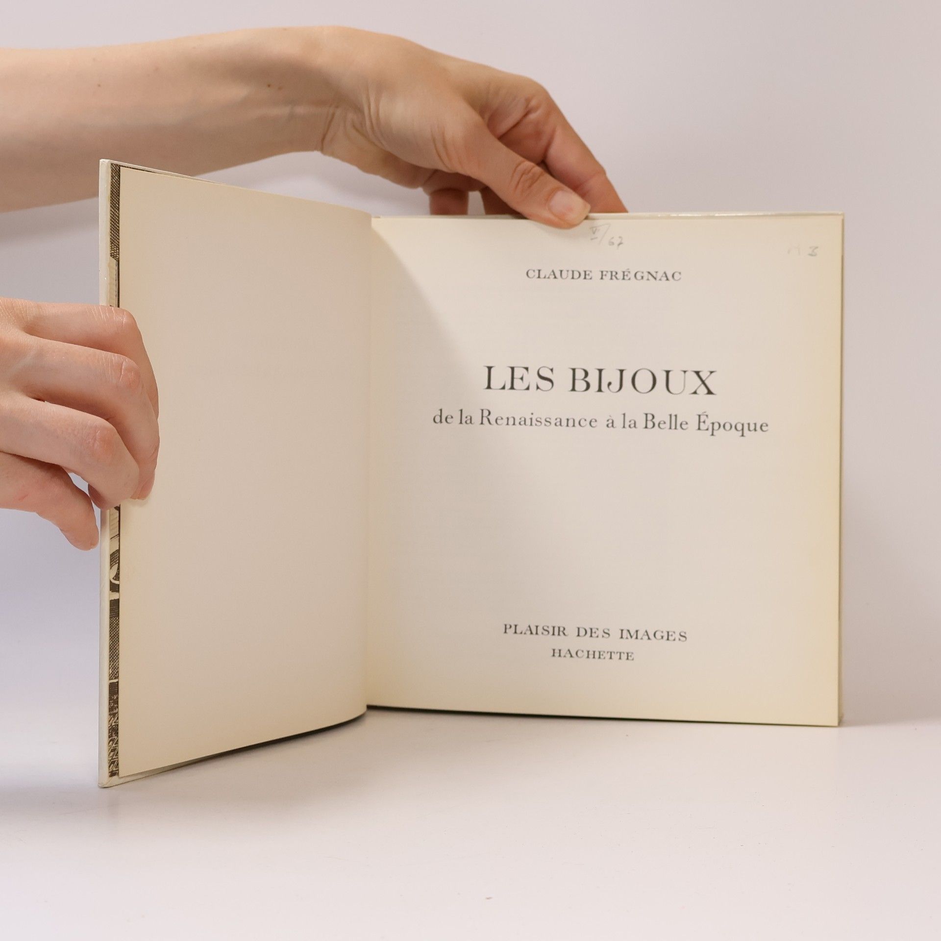 Claude Frégnac Les bijoux, de la Renaissance à la Belle Époque