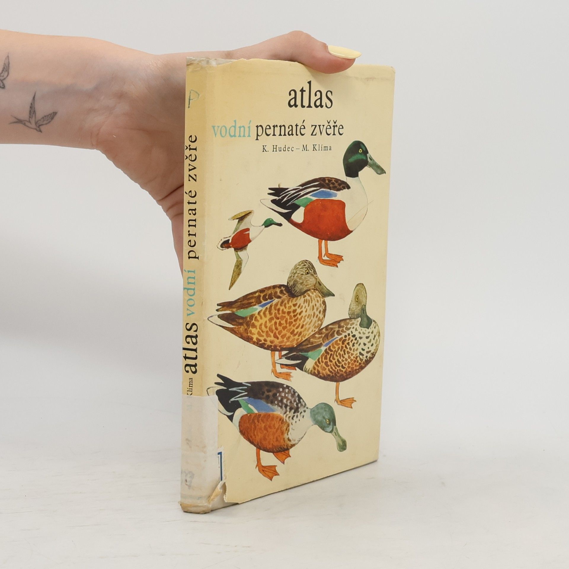 Milan Klíma Atlas vodní pernaté zvěře