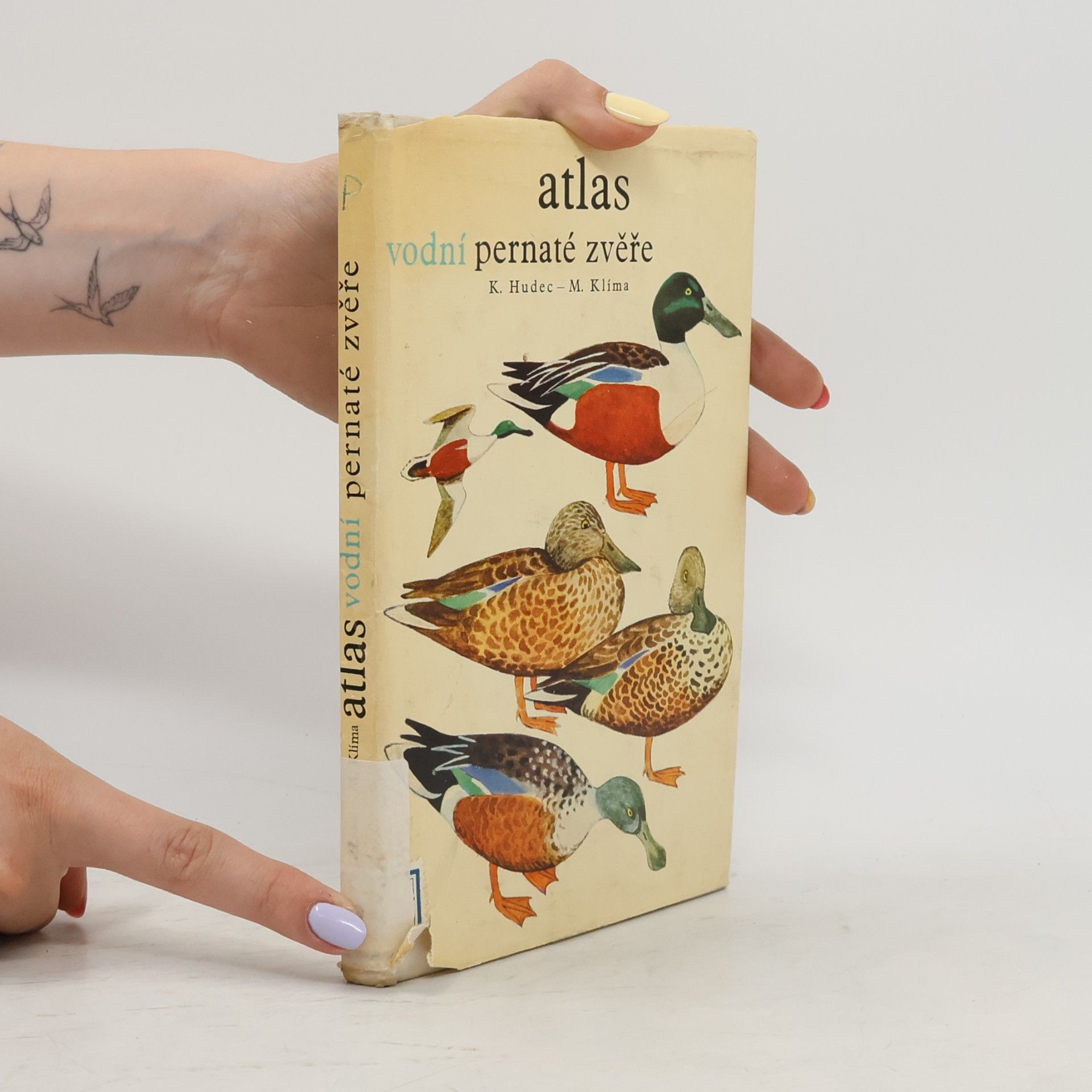 Karel Hudec Atlas vodní pernaté zvěře