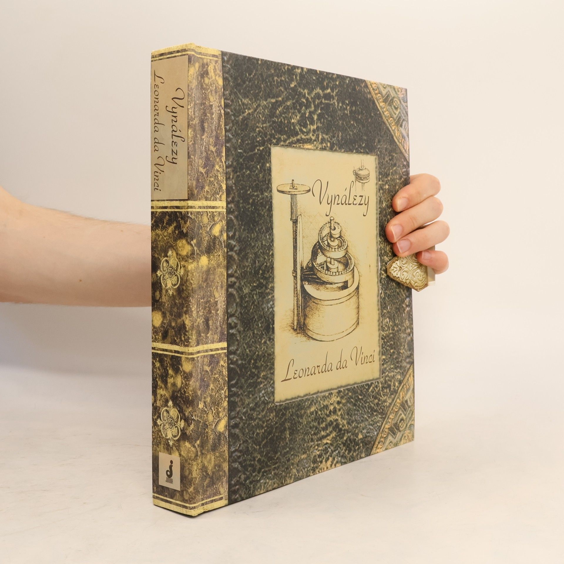 Jaspere Bark Vynálezy Leonarda da Vinci (pop-up leporelo)