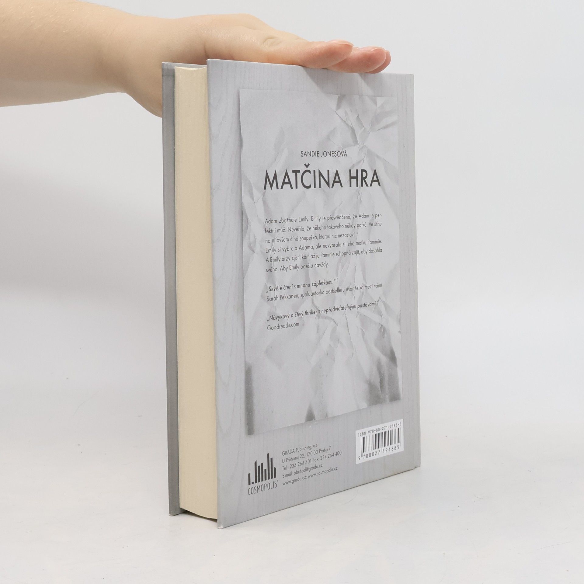 Sandie Jones Matčina hra. Pro svého syna udělá cokoliv