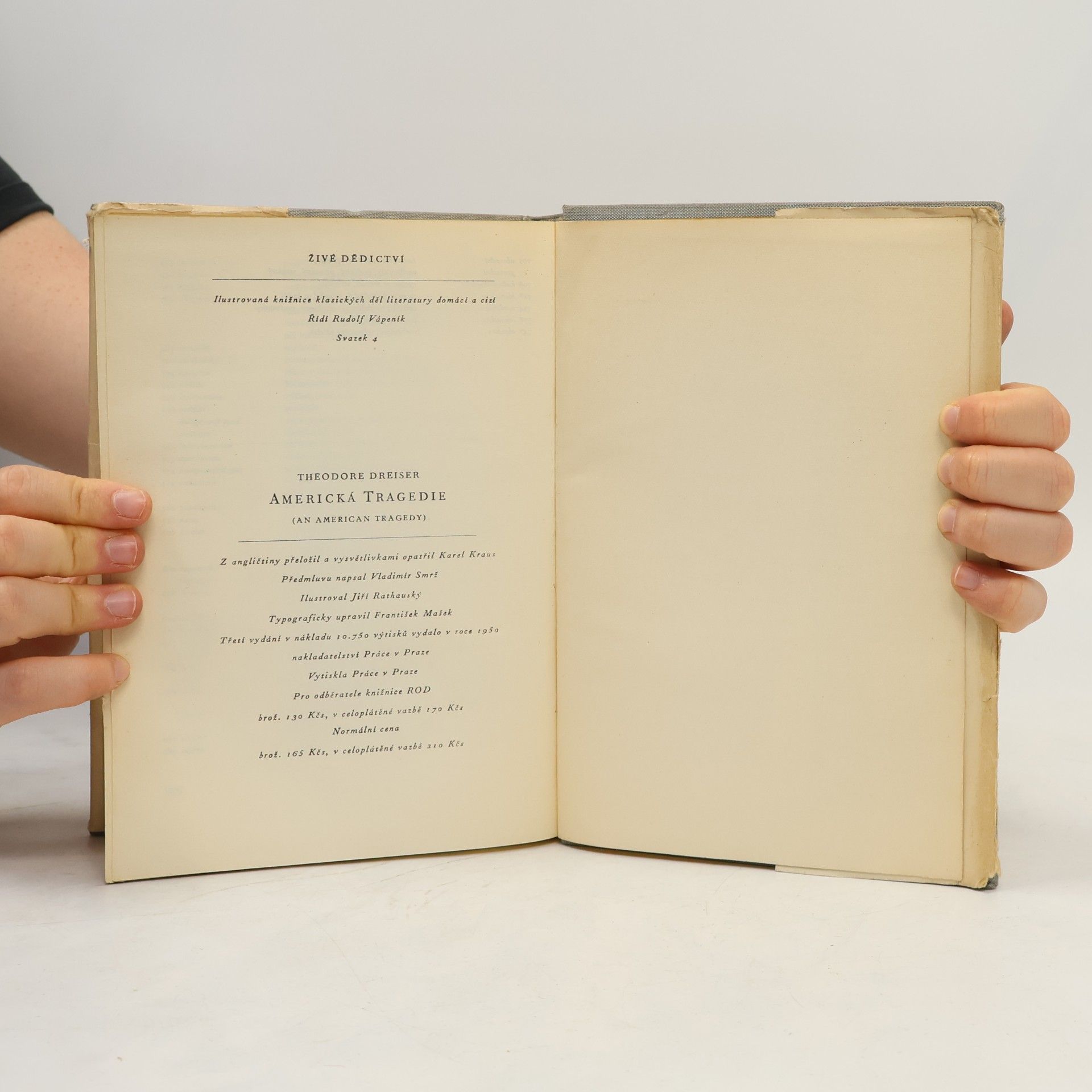 Theodore Dreiser Americká tragedie