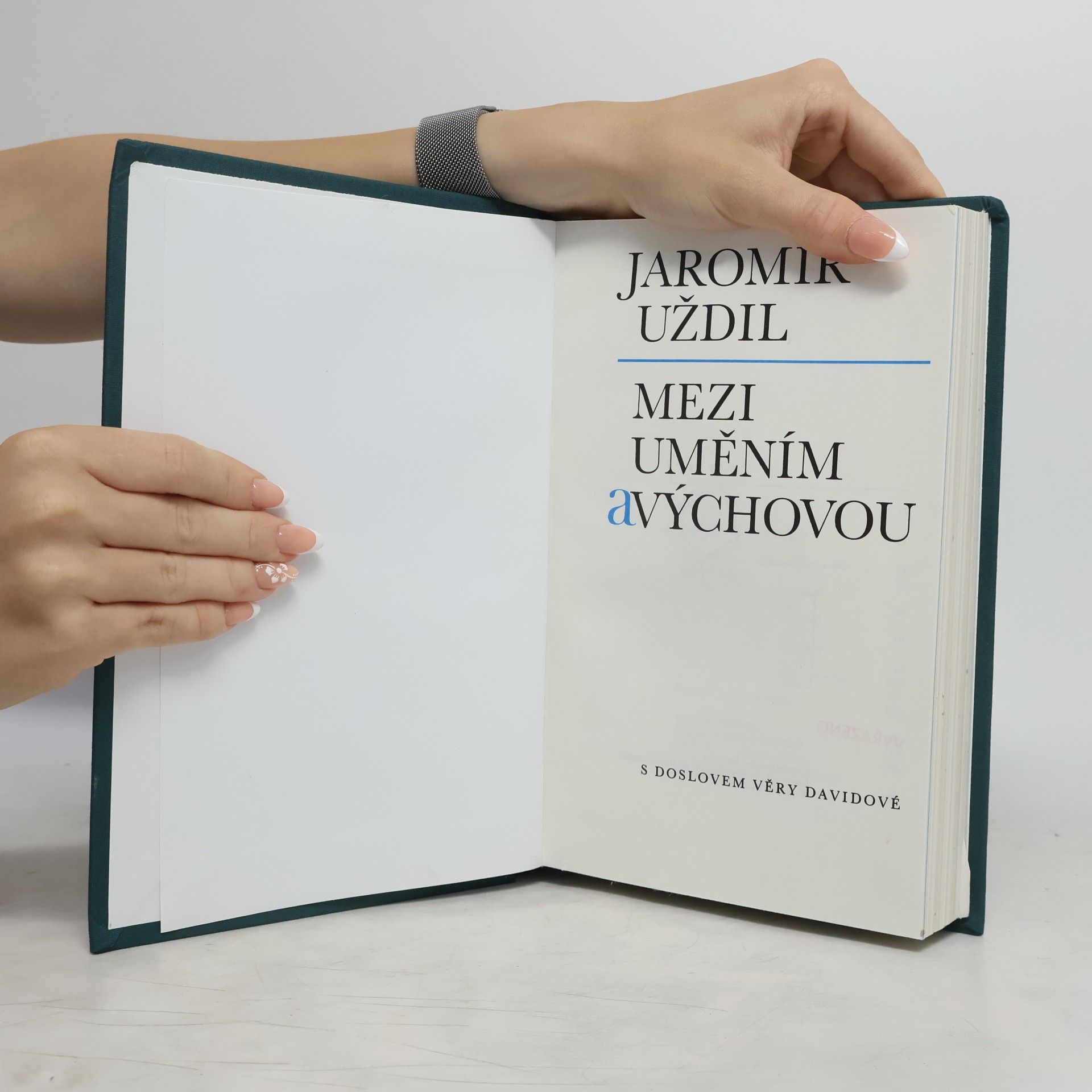 Jaromír Uždil Mezi uměním a výchovou
