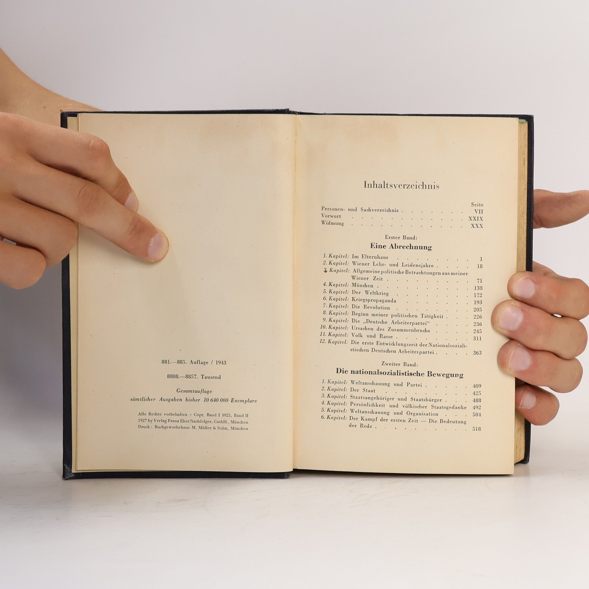Adolf Hitler Mein Kampf