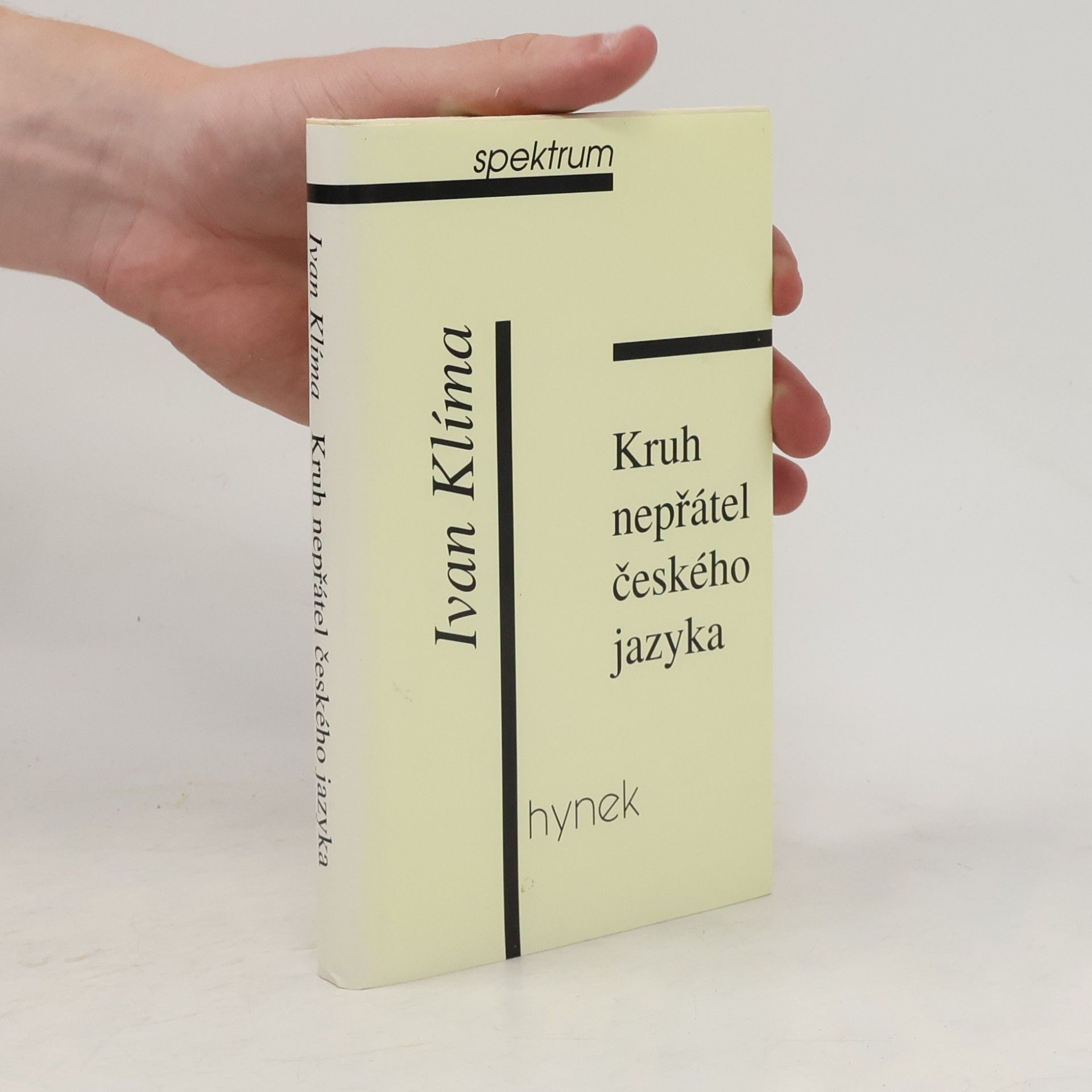 Ivan Klíma Kruh nepřátel českého jazyka