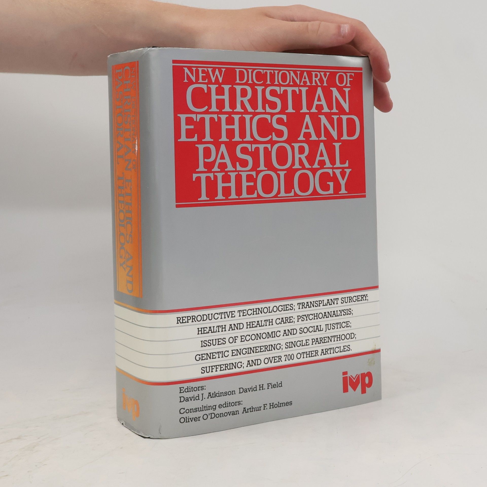 David H. Field New Dictionary of Christian Ethics & Pastoral Theology