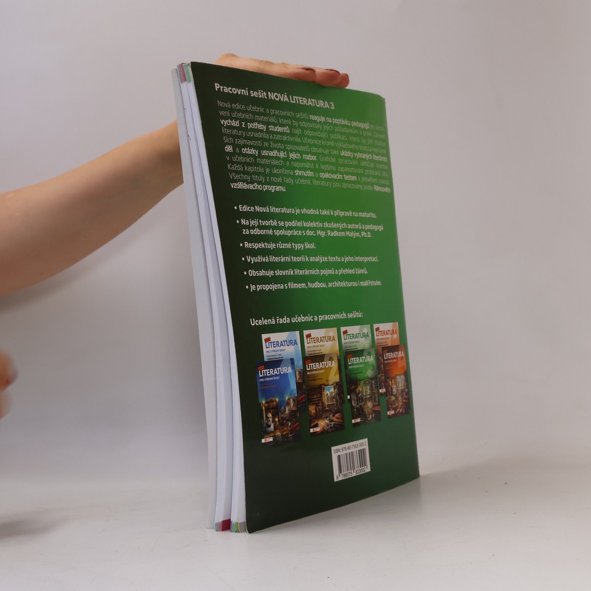 Autorenkollektiv Nová literatura 3 : pracovní sešit pro 3. ročník SŠ