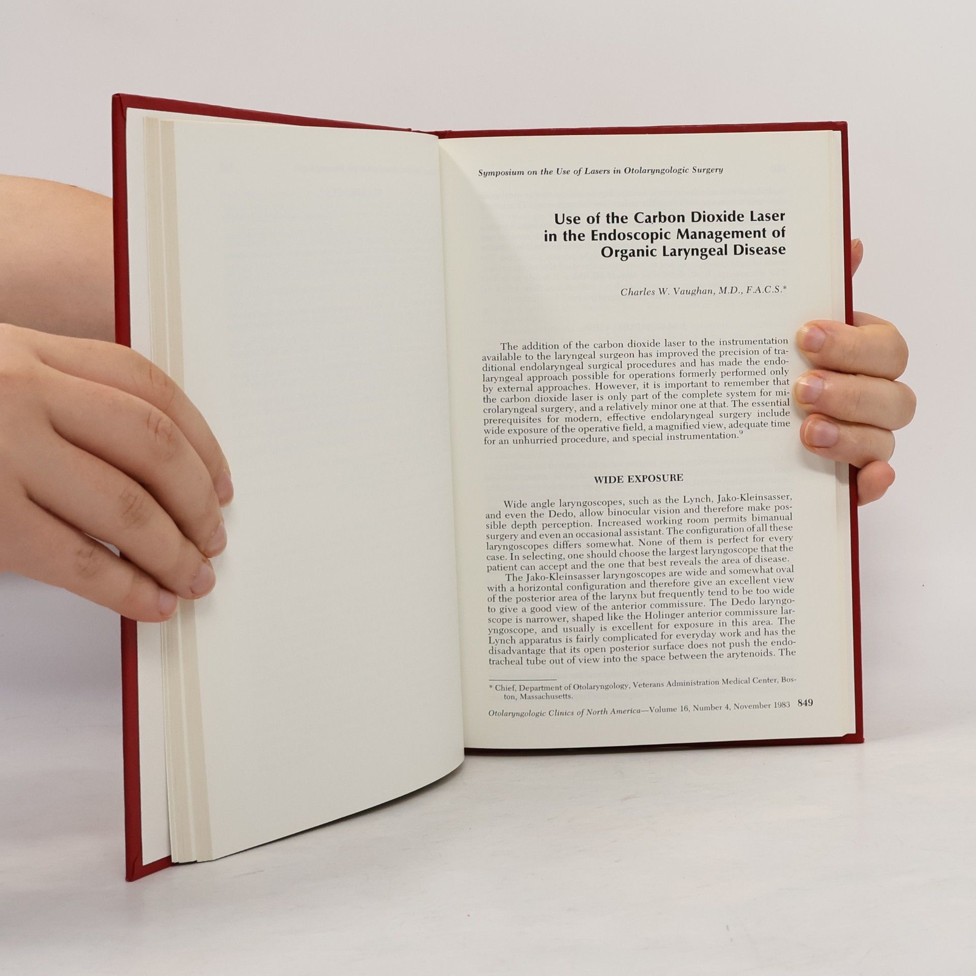 Collectif d'auteurs The Otolaryngologic Clinics of North America 16/4