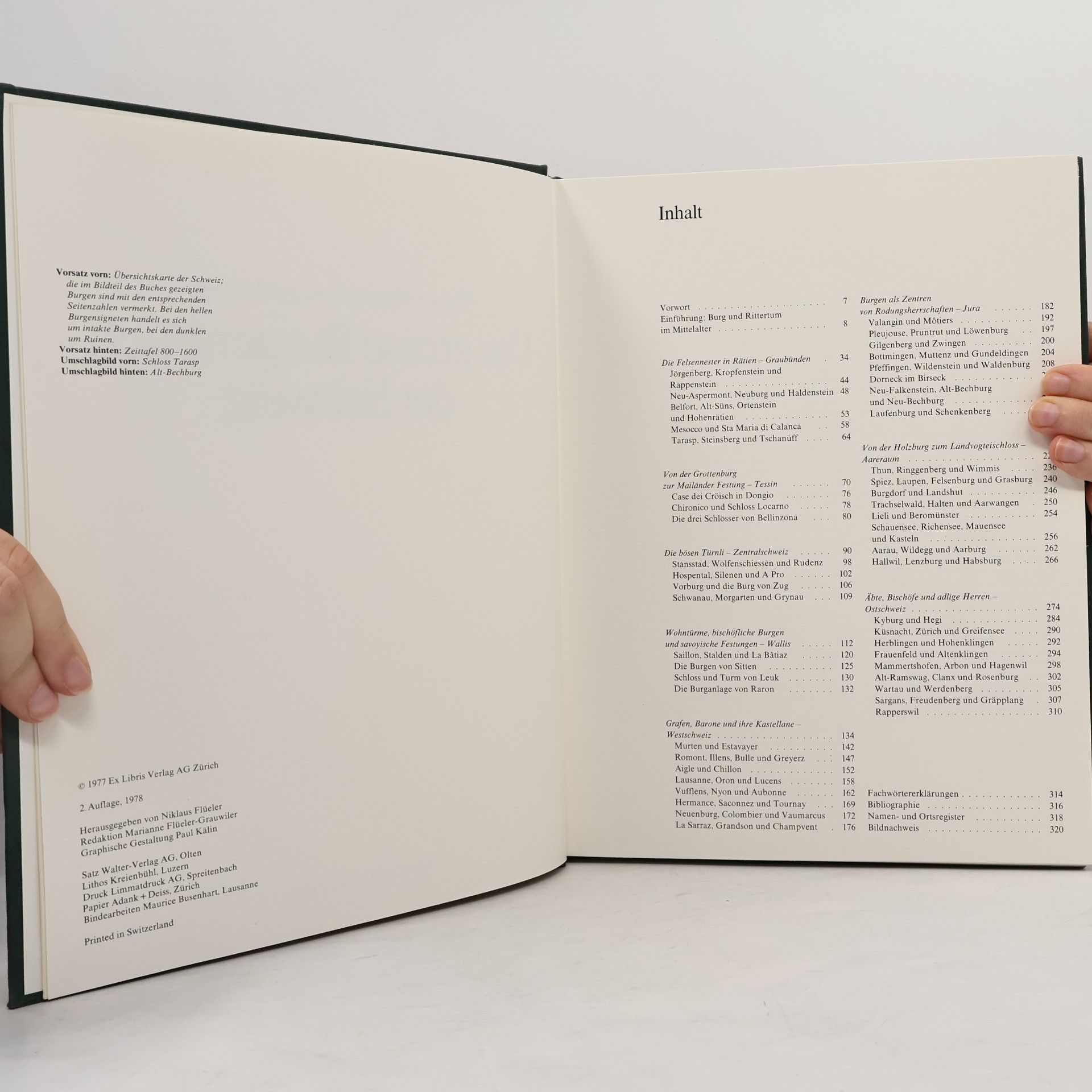 Werner Meyer-Larsen Das grosse Burgenbuch der Schweiz