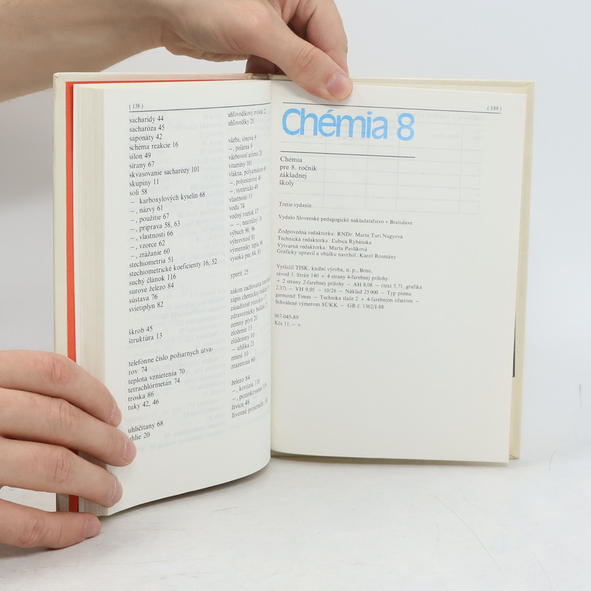 Autorenkollektiv Chémia pre 8. ročník základnej školy