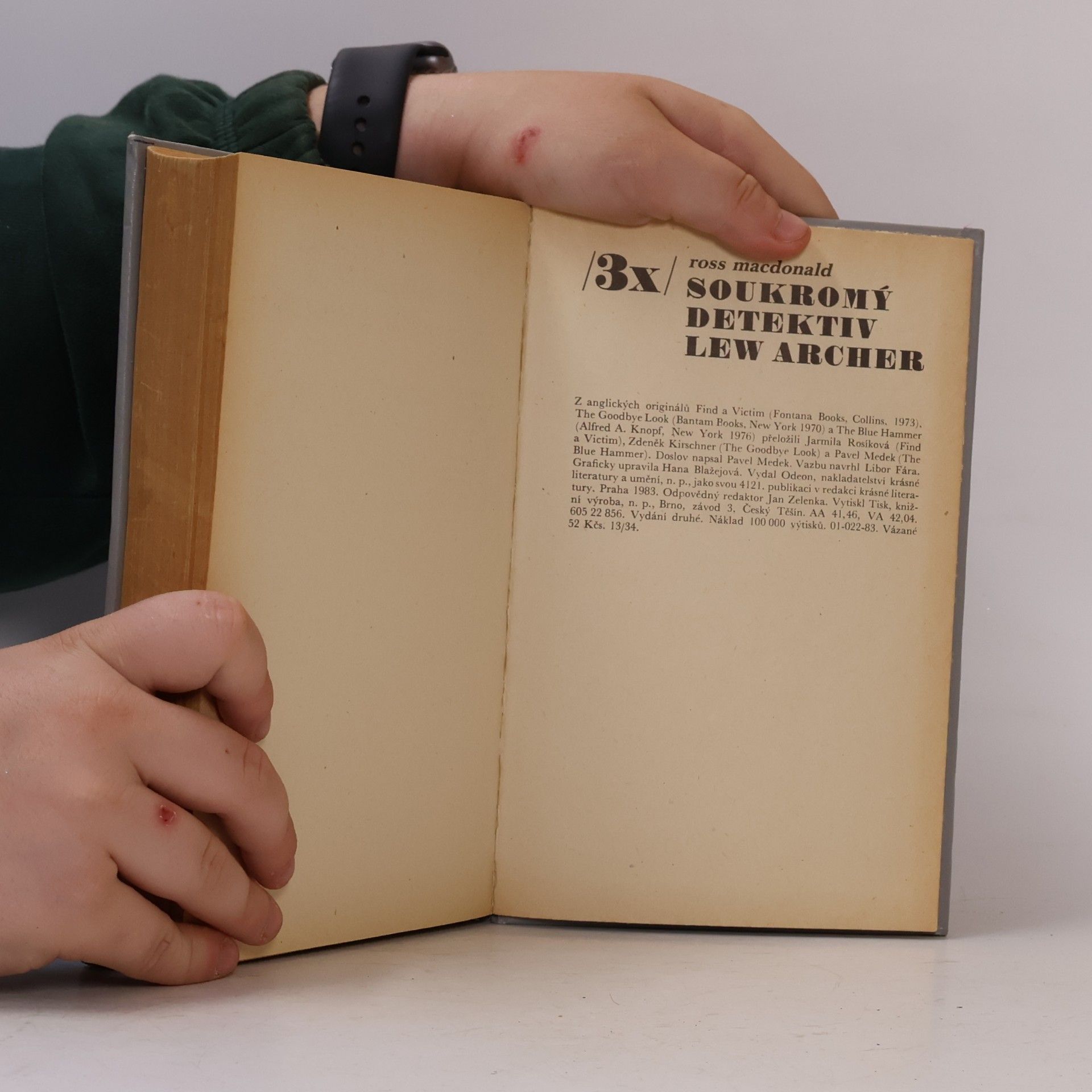 Ross Macdonald Třikrát soukromý detektiv Lew Archer