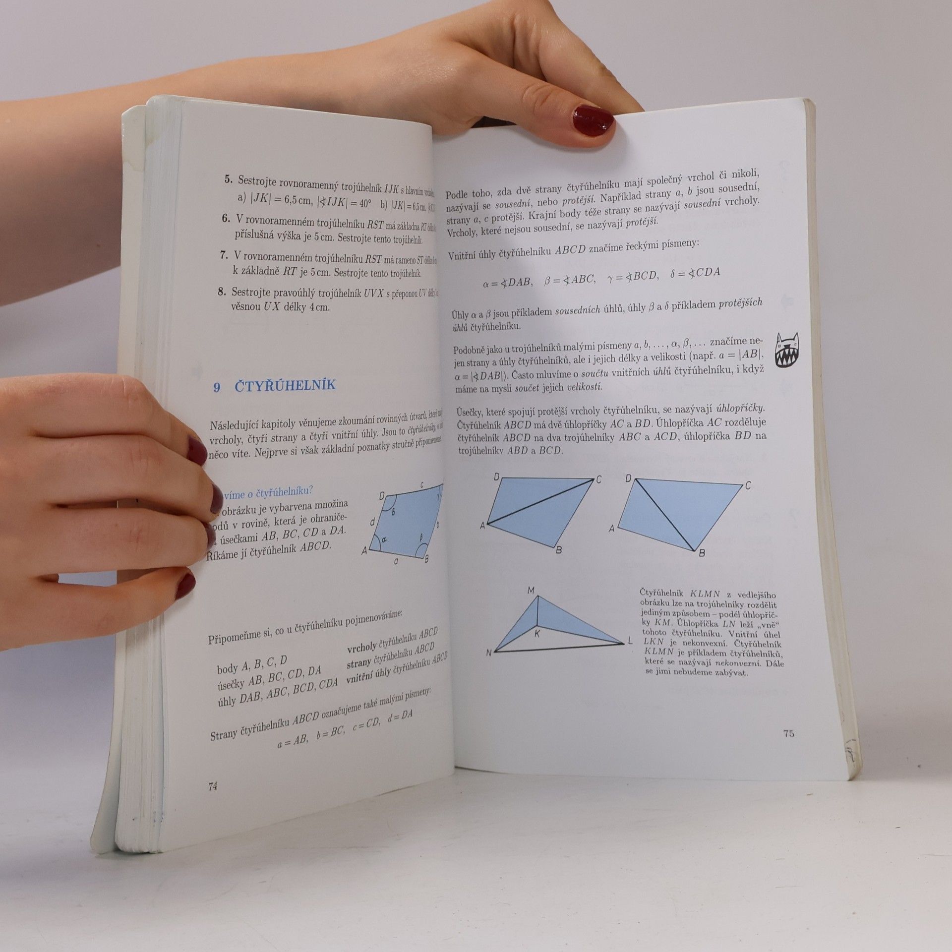 Jiří Herman Matematika - Trojúhelníky a čtyřúhelníky