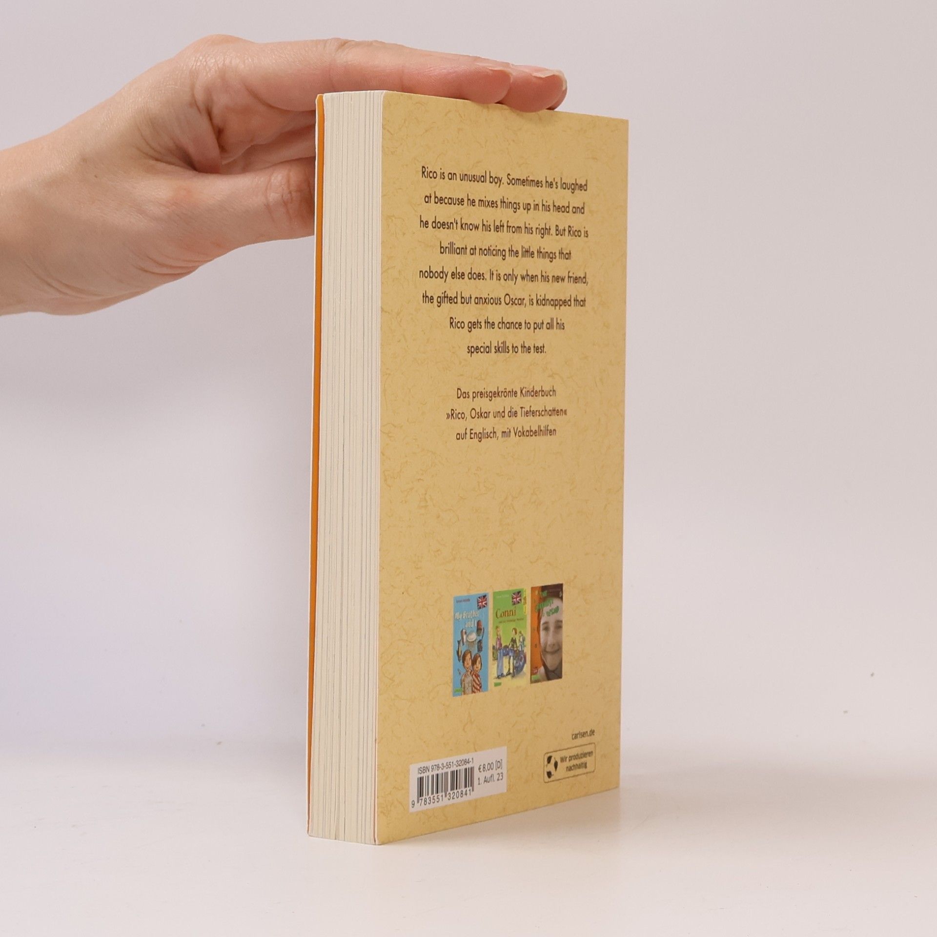 Andreas Steinhöfel The Pasta Detectives - Rico, Oskar und die Tieferschatten (englische Ausgabe mit Vokabelhilfen) (Rico und Oskar 1)
